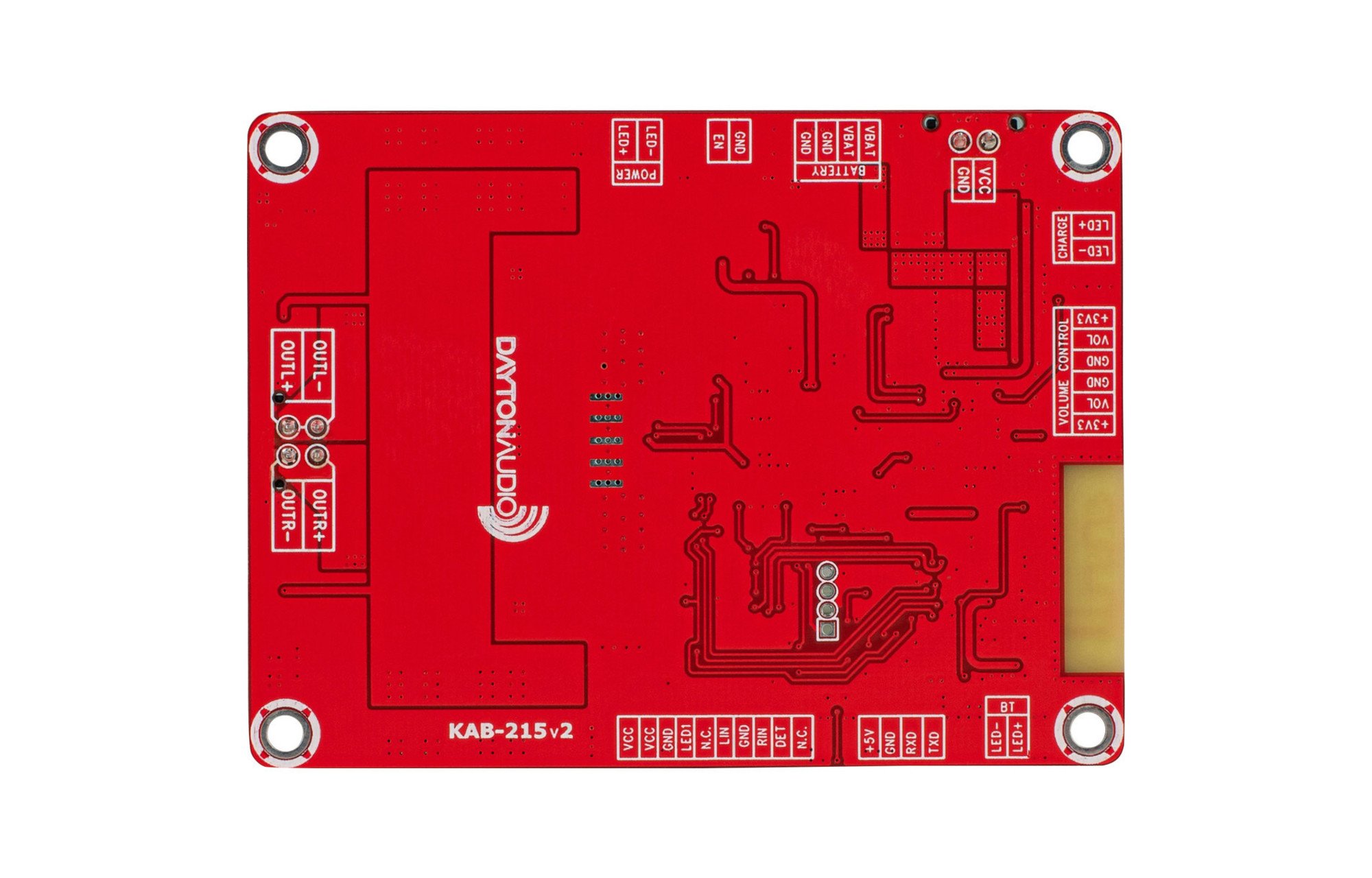 Dayton Audio KAB-215v2 2x15W Class D Audio erősítő kártya Bluetooth 5.0-val
