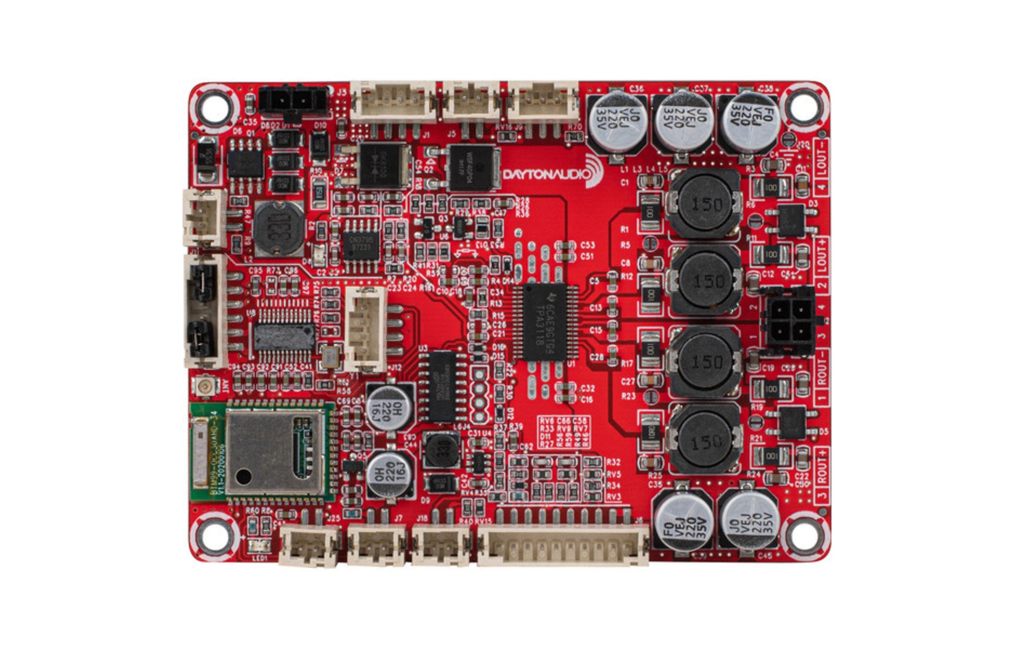 Dayton Audio KAB-230v4 2x30W Class D Audio erősítő kártya aptX HD Bluetooth 5. 0
