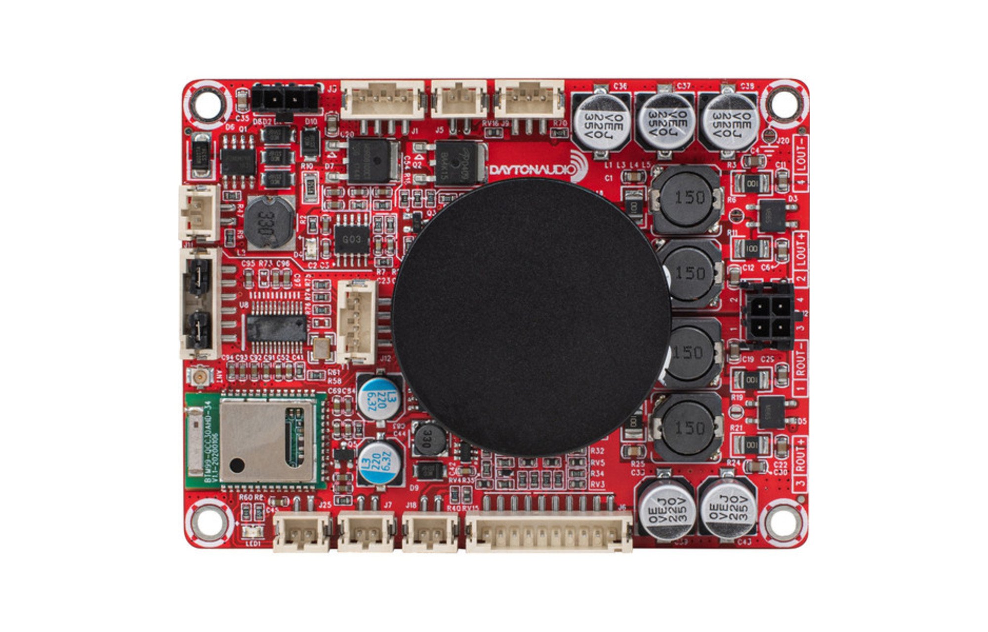 Dayton Audio KAB-250v4 2x50W Class D Audio erősítő kártya Bluetooth 5.0-val