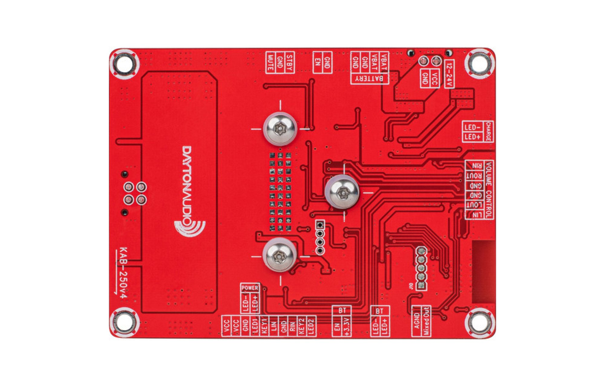 Dayton Audio KAB-250v4 2x50W Class D Audio erősítő kártya Bluetooth 5.0-val