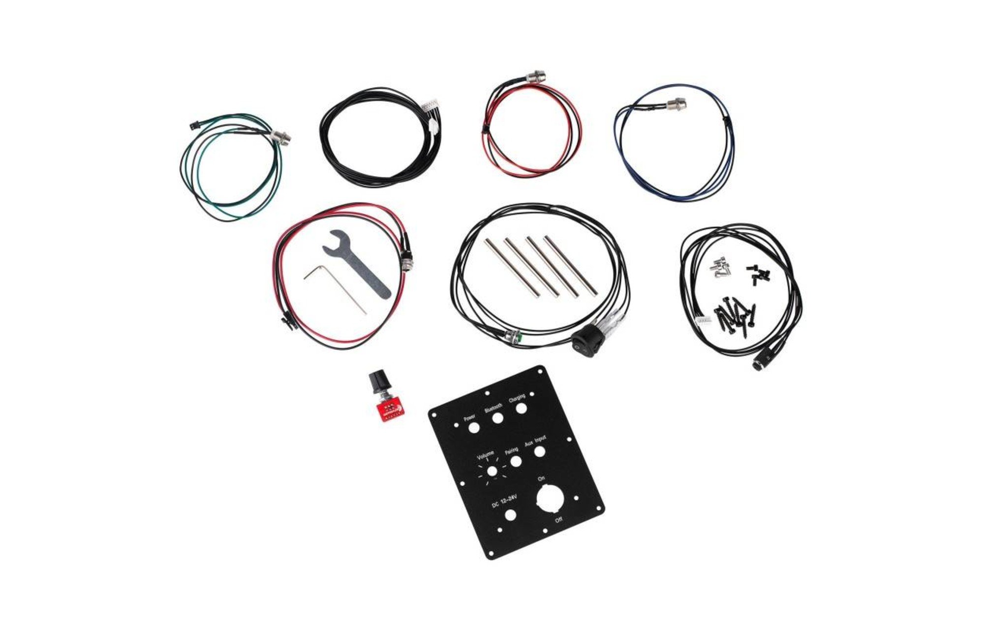 Dayton Audio KAB-PMV3 Paneltartó a KAB-v3 kártyákhoz funkcióval, LED-del és szerelési készlettel