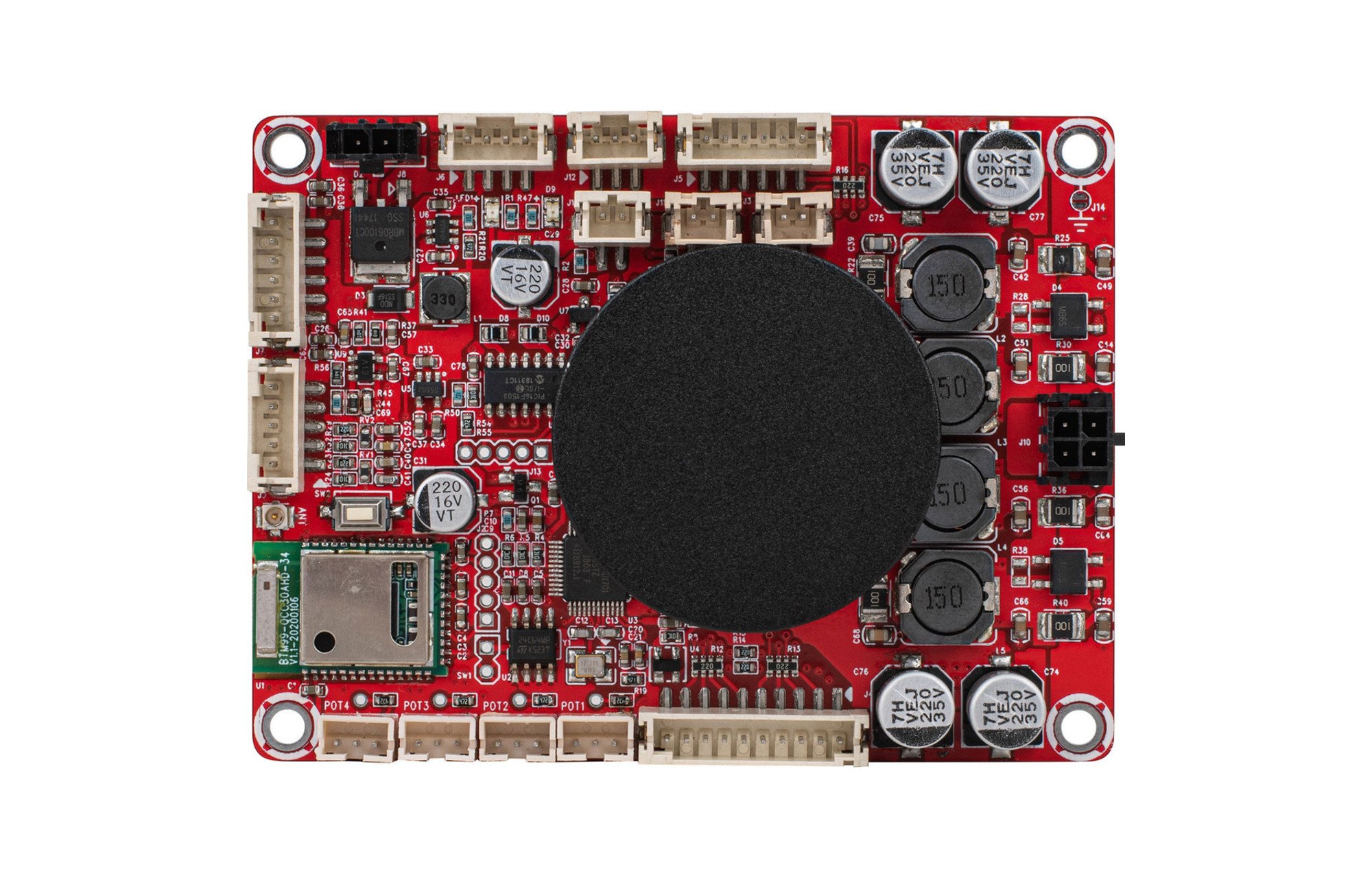 Dayton Audio KABD-250 2 x 50W + DSP erősítő kártya aptX HD Bluetooth 5. 0