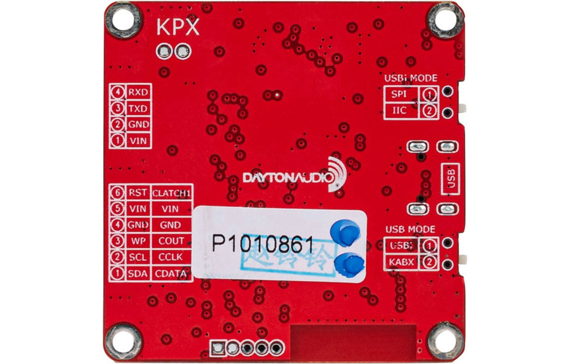 Dayton Audio KPX In-Circuit Programmer USB