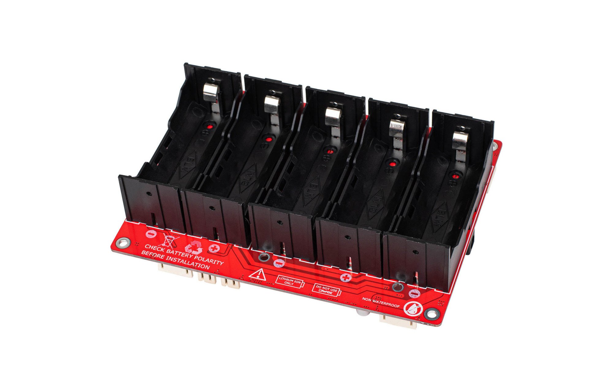 Dayton Audio LBB-5v2 5 x 26650 lítium akkumulátor töltő lap / modul
