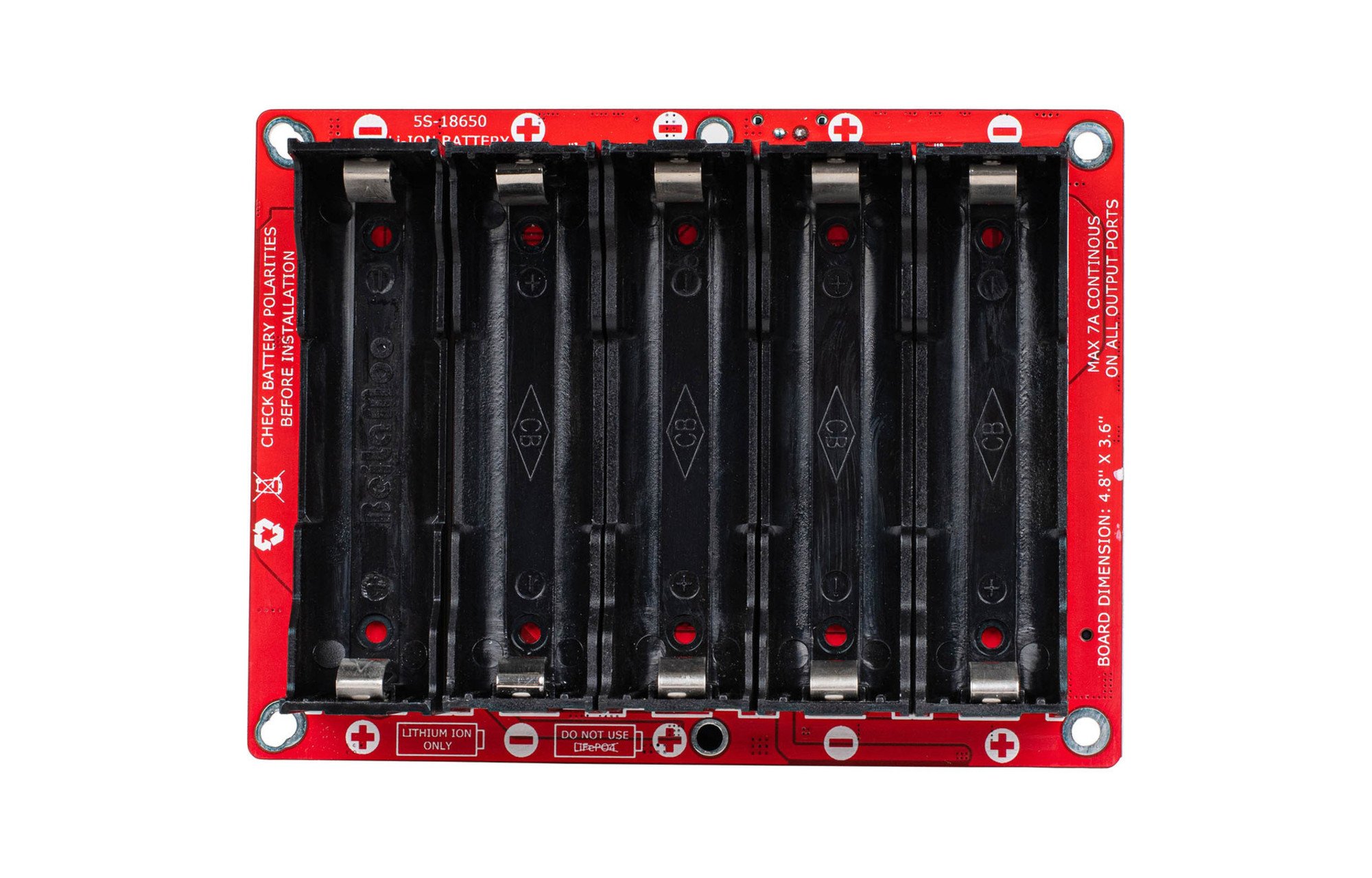 Dayton Audio LBB-5Sv2 18650 21V lítium akkumulátor kártya