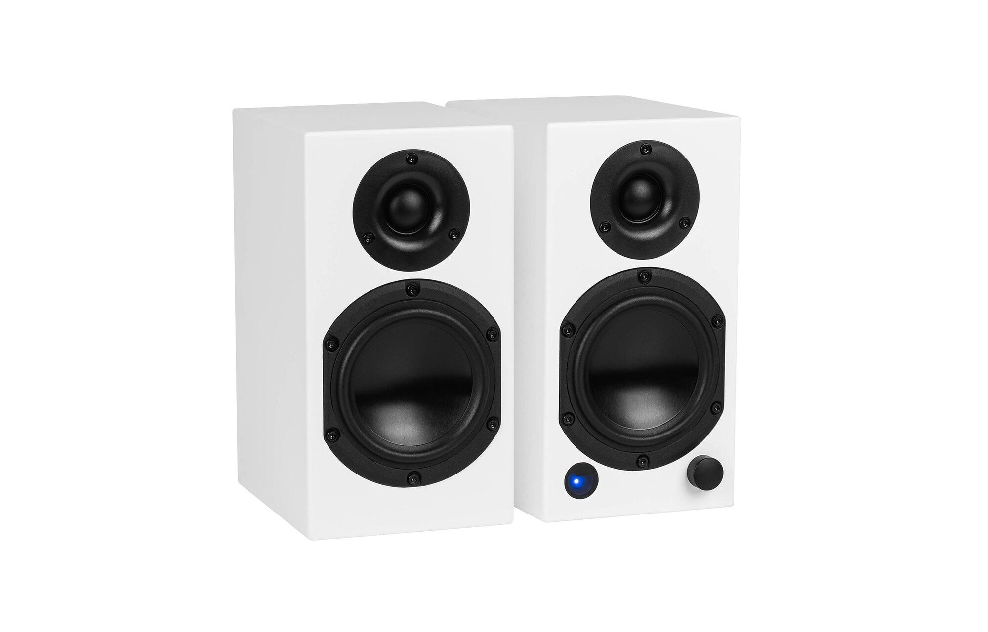 Dayton Audio M4-fehér aktív Polcsugárzó