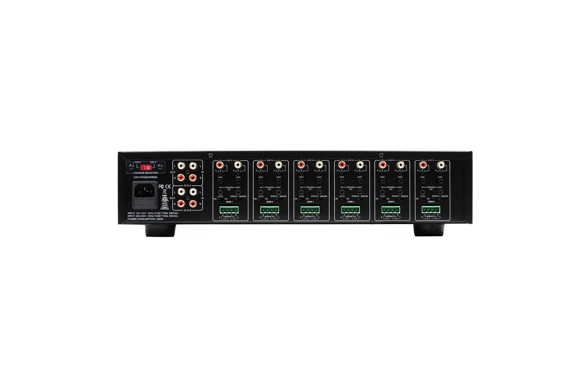 Dayton Audio MA1280 multiroom erősítő