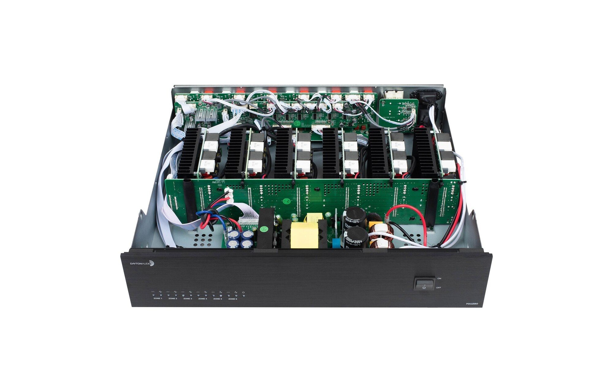 Dayton Audio MA1280 multiroom erősítő