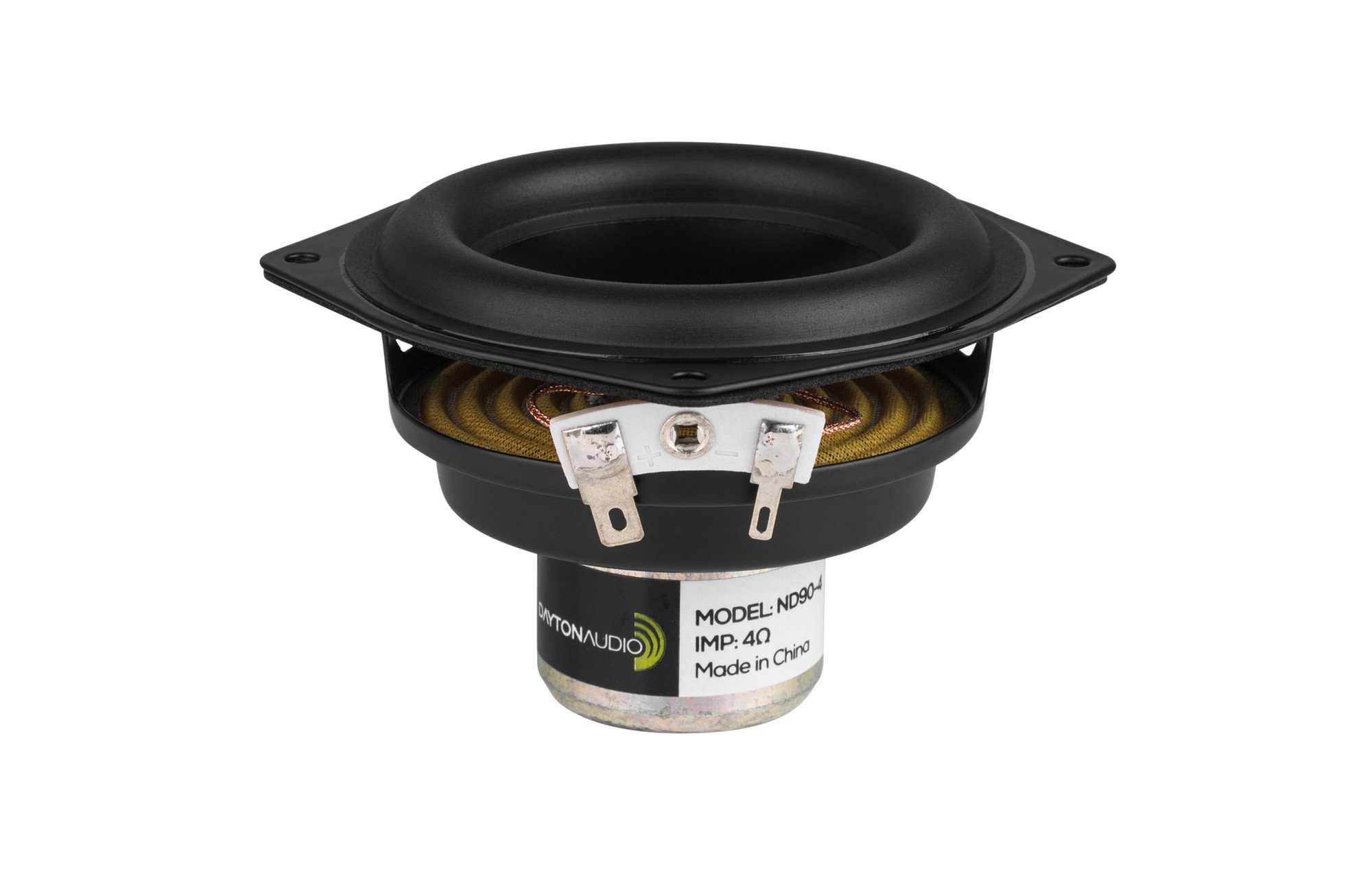 Dayton Audio ND90-4 3-1/2" Aluminium kónusz szélessávú meghajtó 4 Ohm