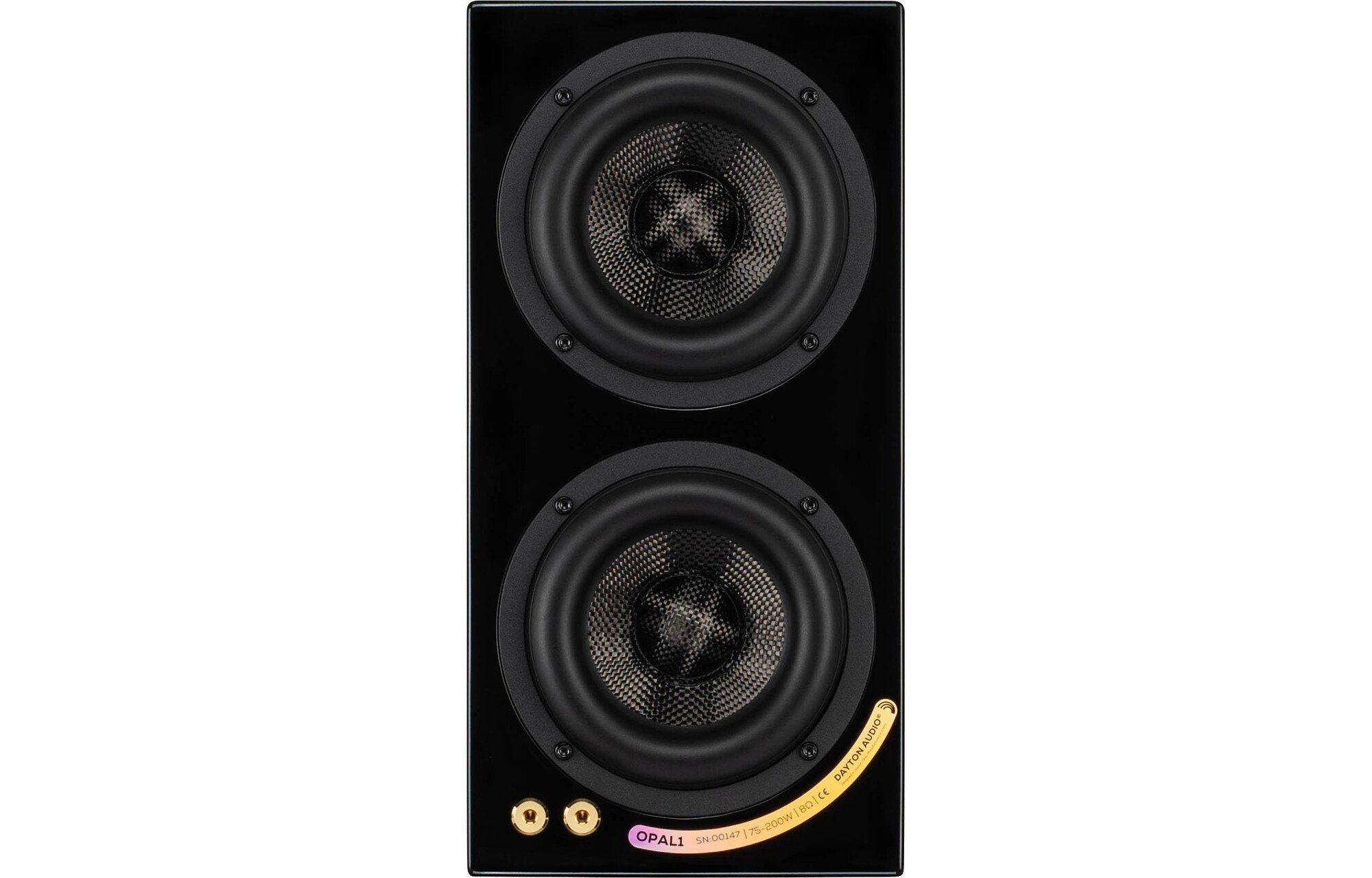 Dayton Audio OPAL1 Polcsugárzó pár fényes fekete