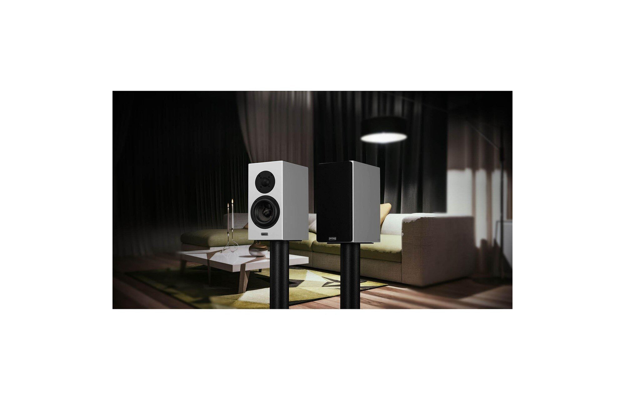 Dayton Audio OPAL1 Polcsugárzó pár fényes fehér