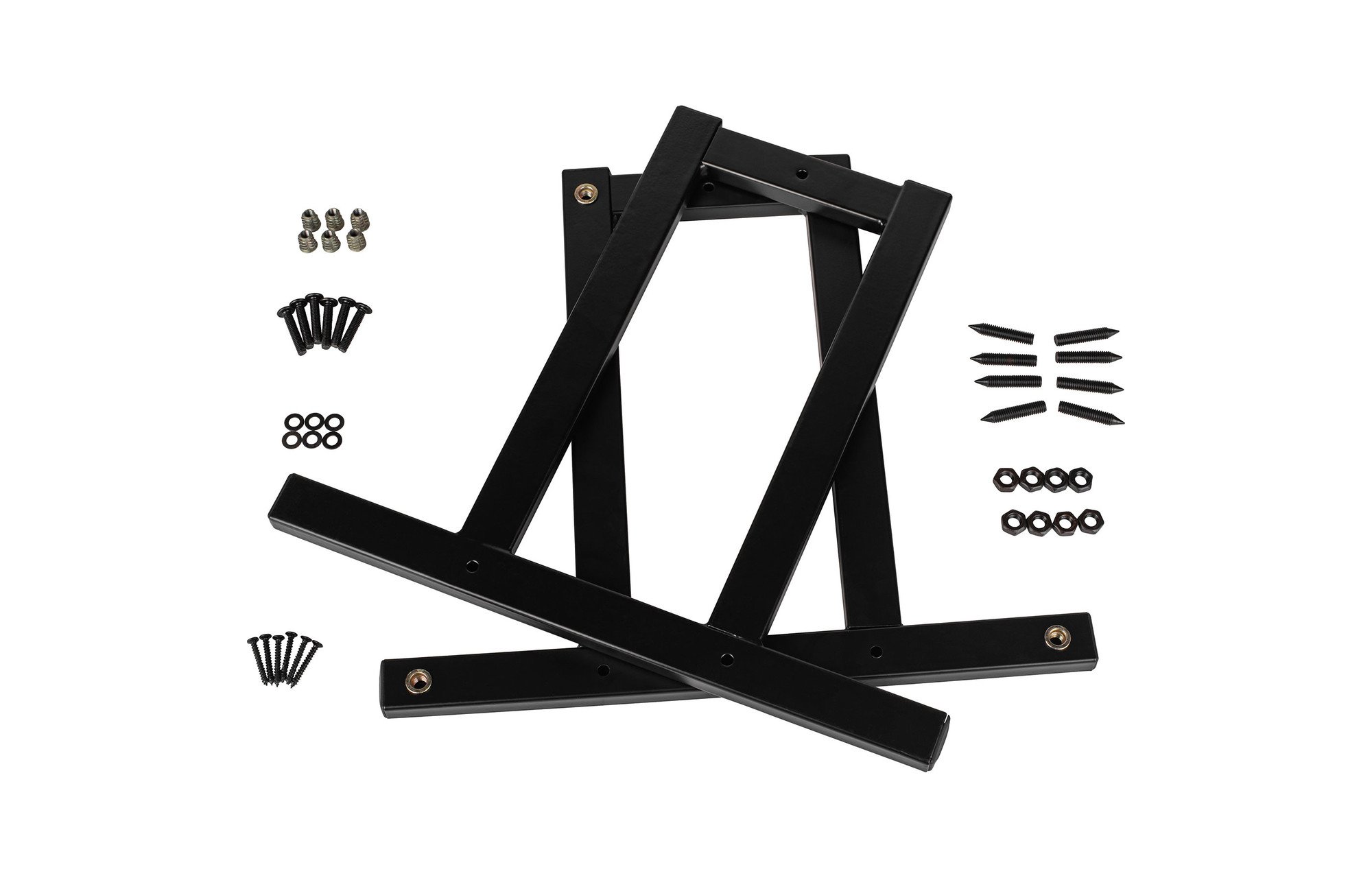Dayton Audio OS-2HD Outrigger hangsugárzó tüske készlet nagy teherbírású fekete acél talppal 2 db.