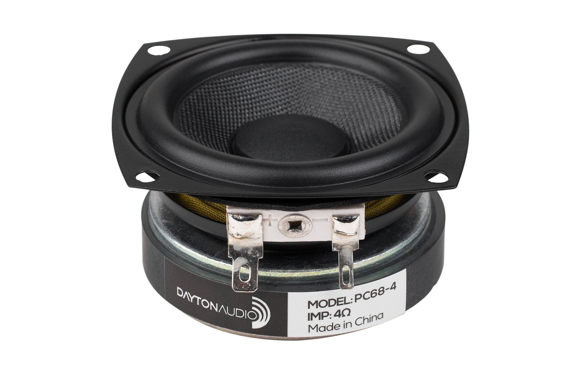 Dayton Audio PC68-4 2-1/2" szélessávú Poly kónusz meghajtó 4 Ohm