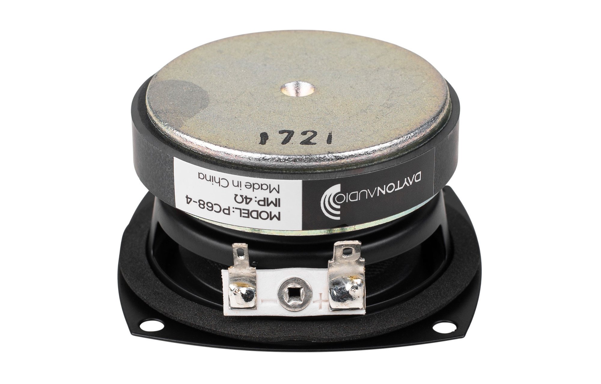 Dayton Audio PC68-4 2-1/2" szélessávú Poly kónusz meghajtó 4 Ohm