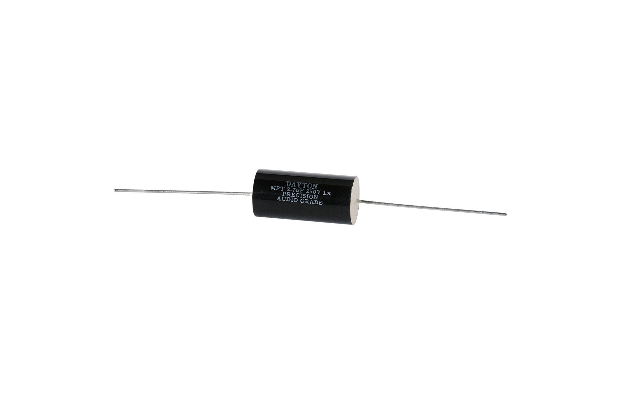 Dayton Audio PMPC-2.7 | 2,7 uF | 1% | 250 V | Preciziós Audio Kondenzátor