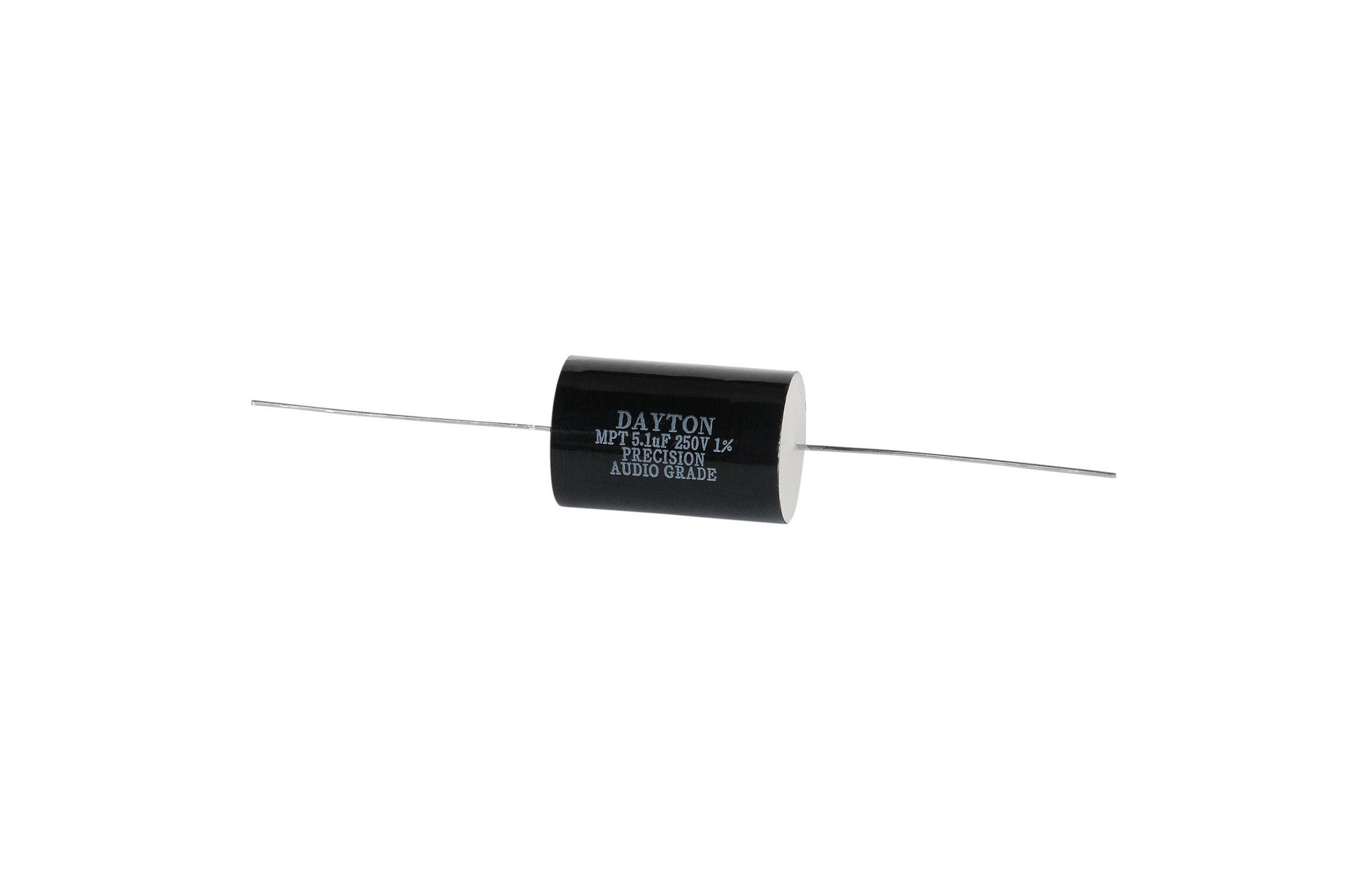 Dayton Audio PMPC-5.1 | 5,1 uF | 1% | 250 V | Preciziós Audio Kondenzátor