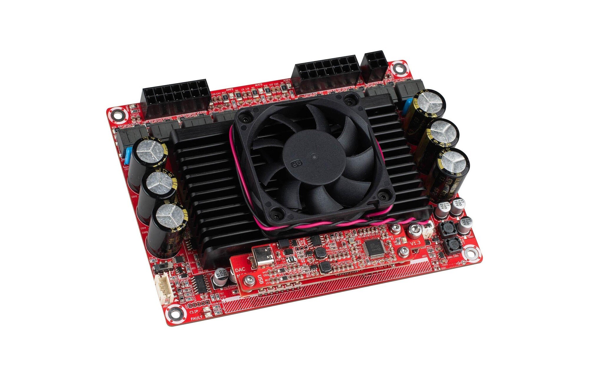 Dayton Audio SAB-1060 SIM 7.3-Channel Sim Racer / Arcade erősítő lap 10 x 60W