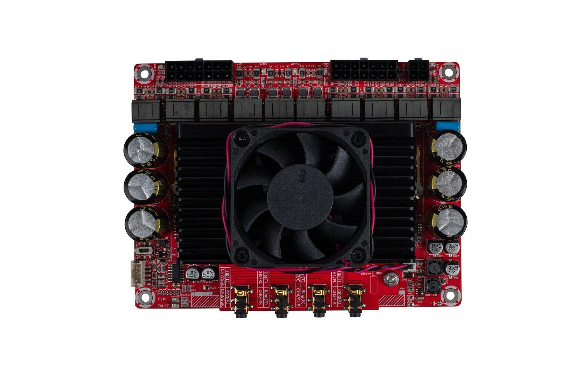 Dayton Audio SAB-1060 SIM 7.3-Channel Sim Racer / Arcade erősítő lap 10 x 60W