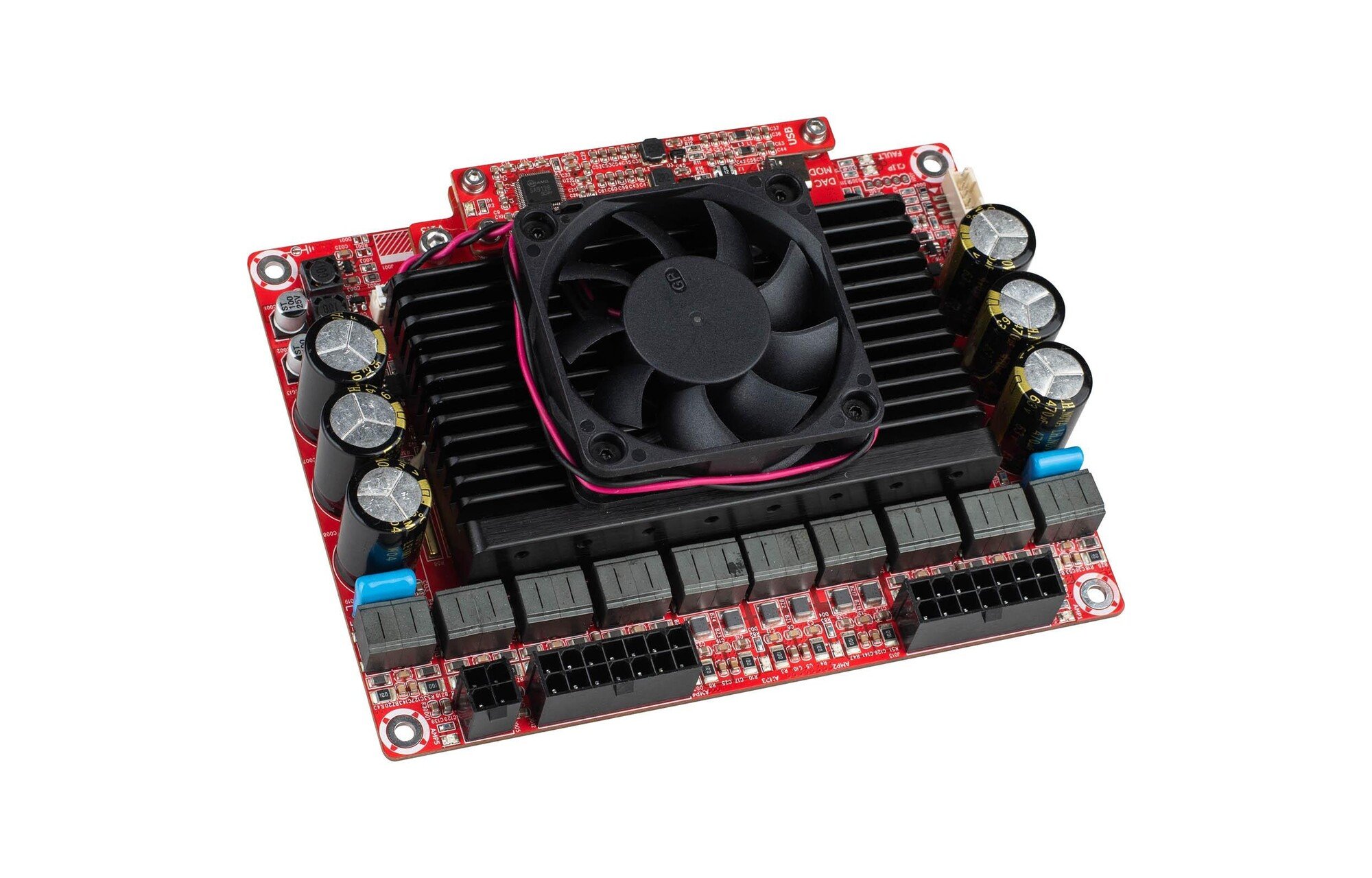 Dayton Audio SAB-1060 SIM 7.3-Channel Sim Racer / Arcade erősítő lap 10 x 60W