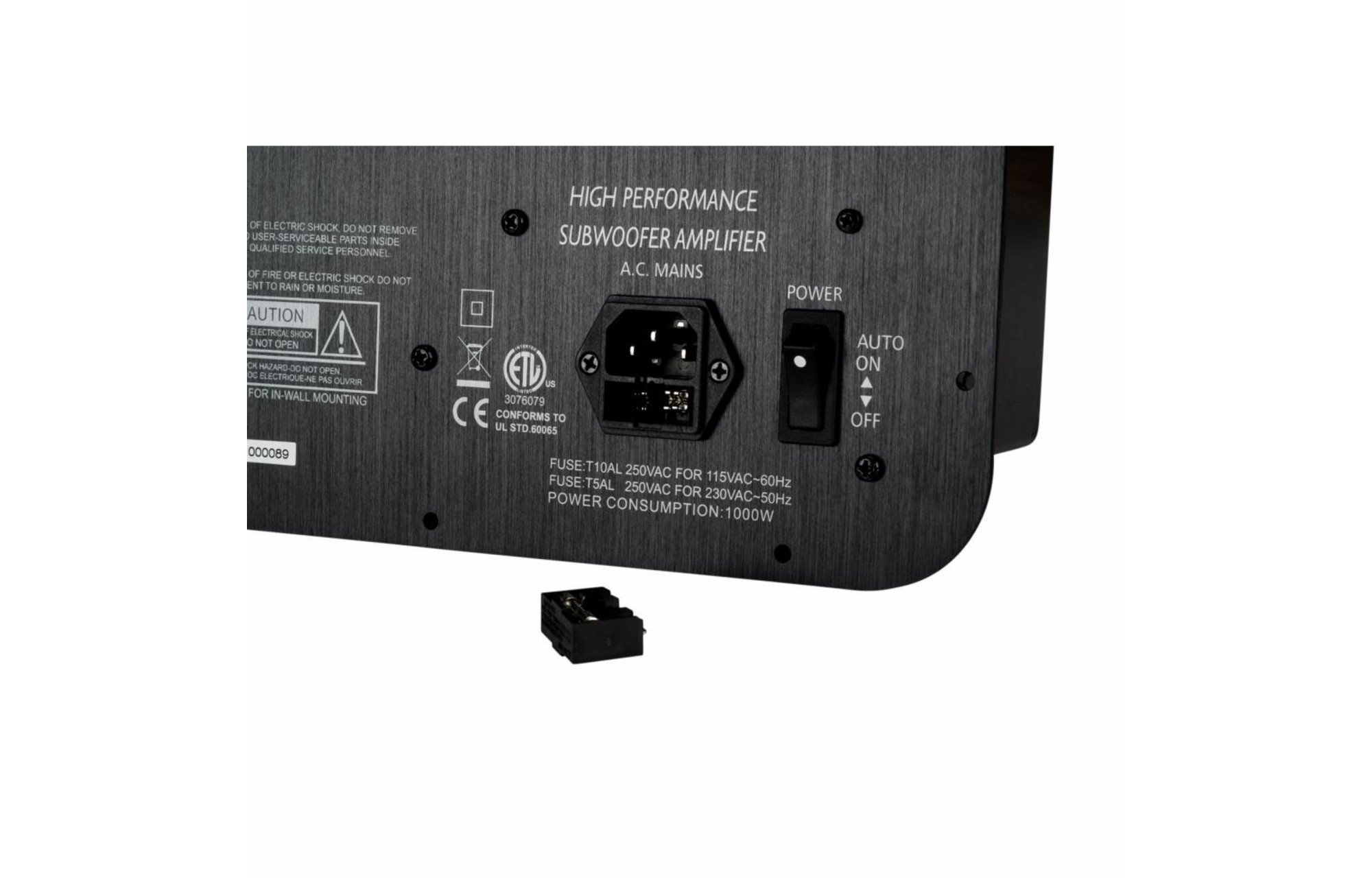 Dayton Audio SPA1000 submélysugárzó Panelerősítő