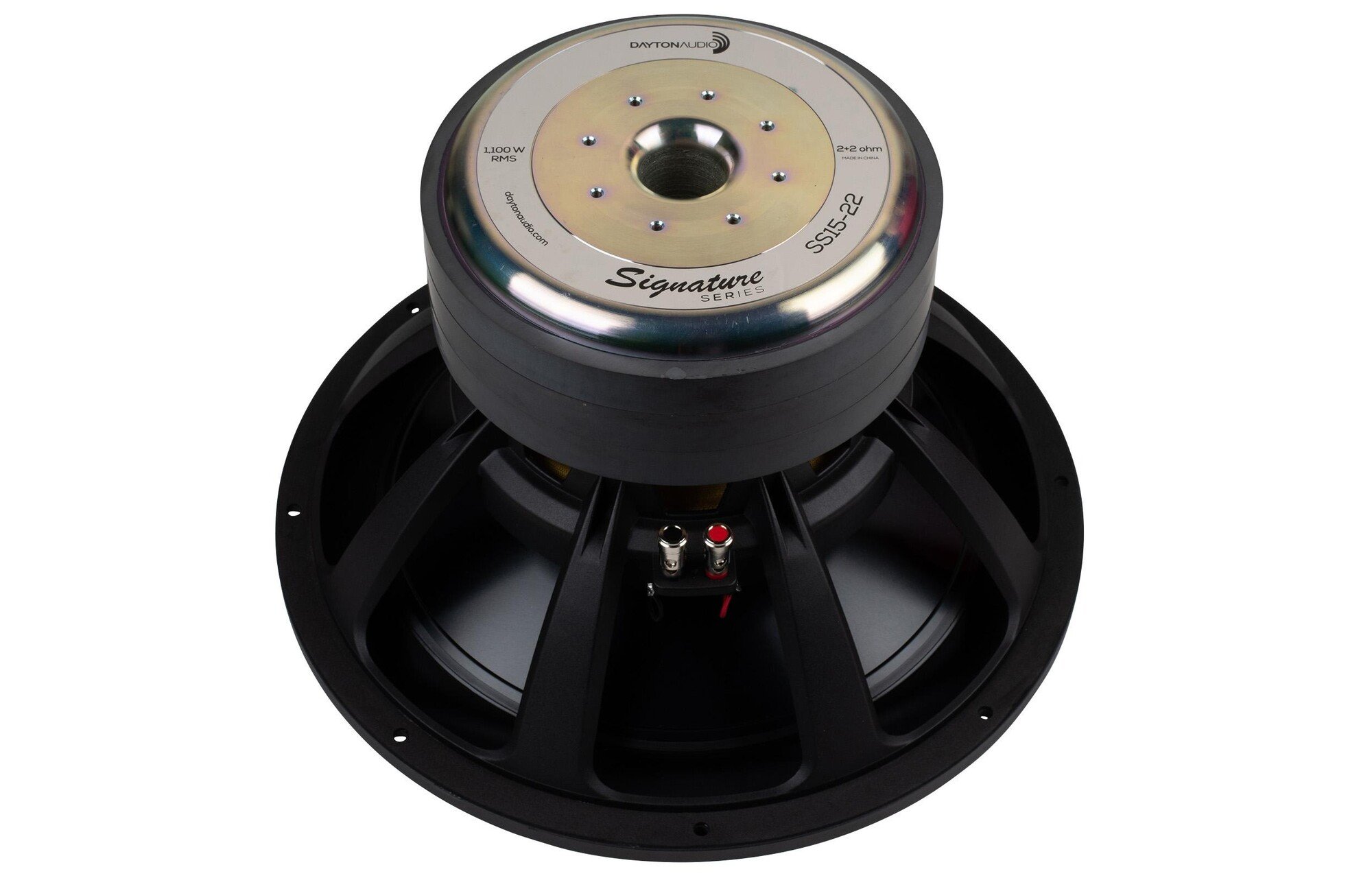 Dayton Audio SS15-22 Signature Series 15" DVC mélysugárzó 2 ohm per tekercsenként