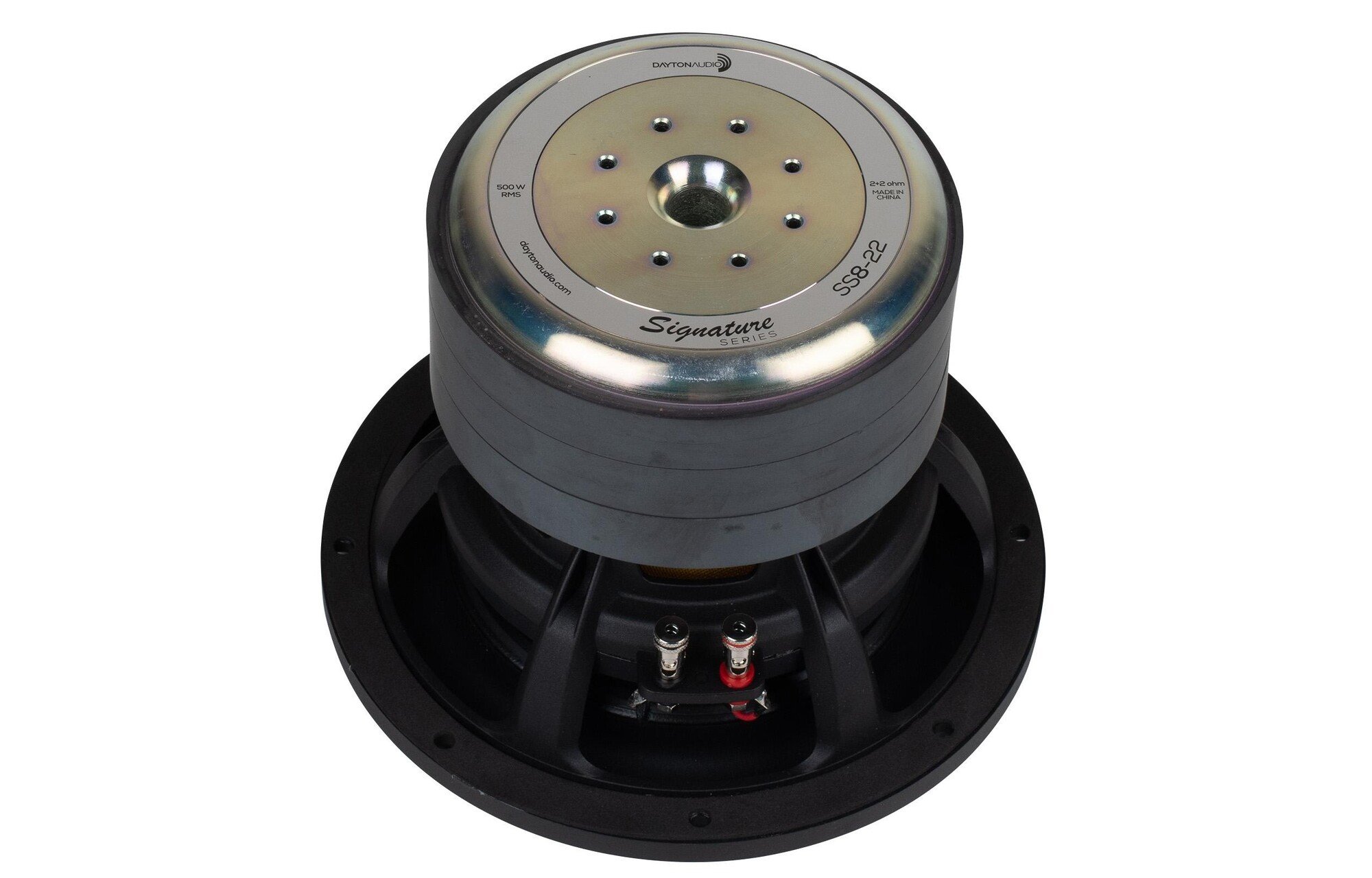 Dayton Audio SS8-22 Signature Series 8" DVC mélysugárzó 2 ohm per tekercsenként