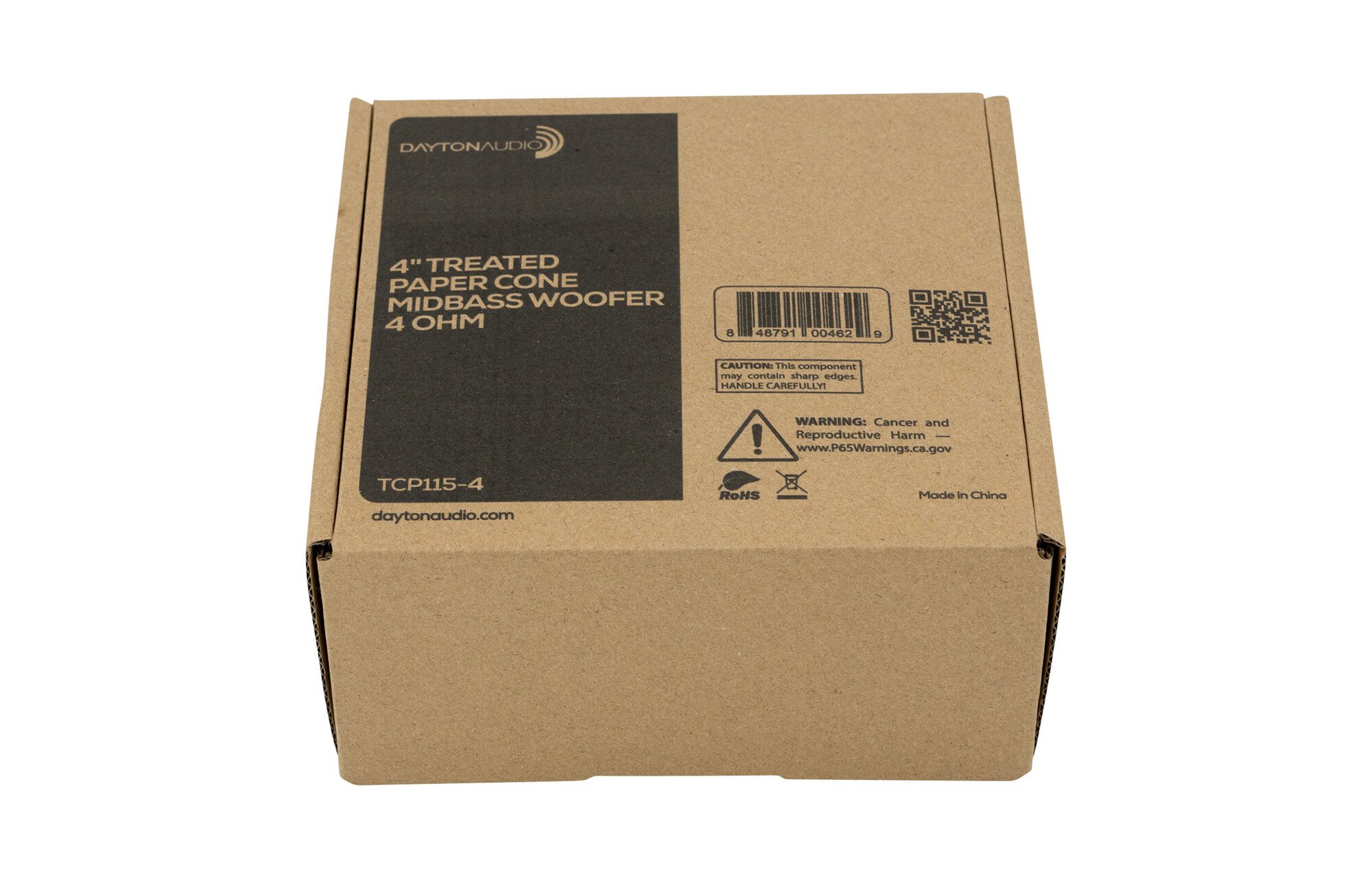 Dayton Audio TCP115-4 4" kezelt papír kónusz mélysugárzó