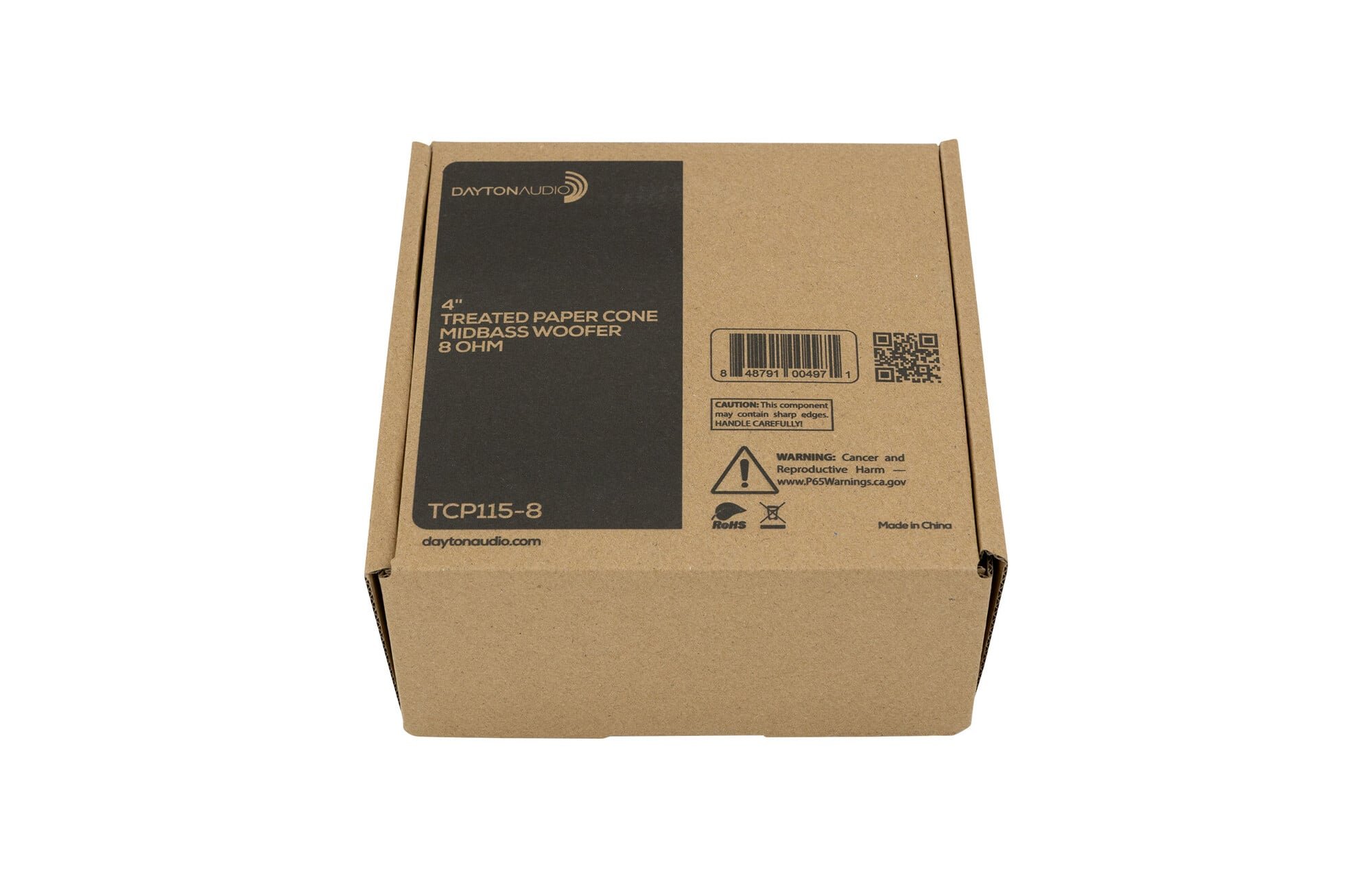 Dayton Audio TCP115-8 4" kezelt papír kónusz mélysugárzó