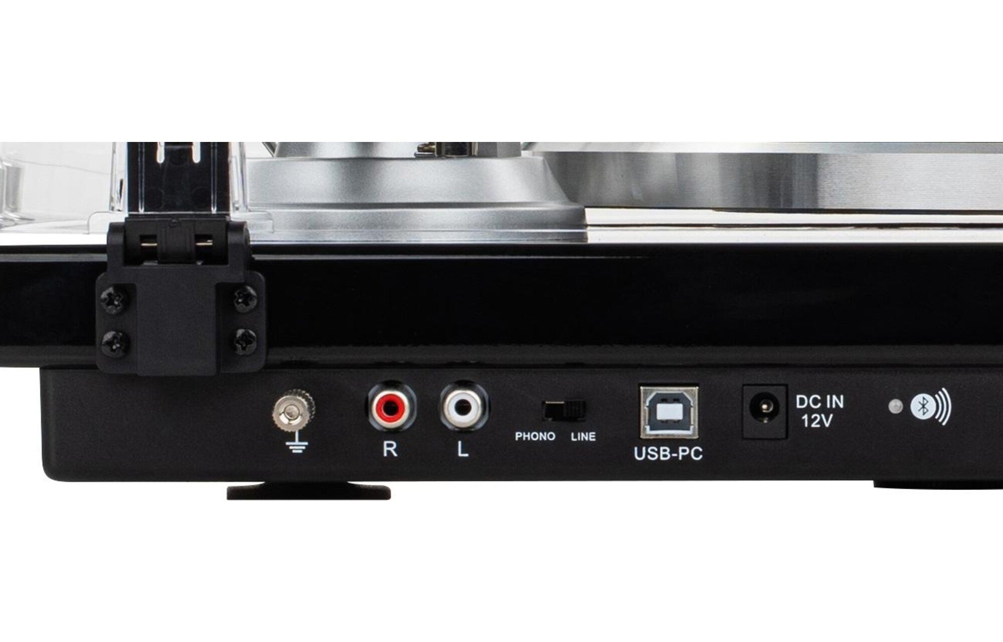 Dayton Audio TT-1BTB szíjhajtású lemezjátszó