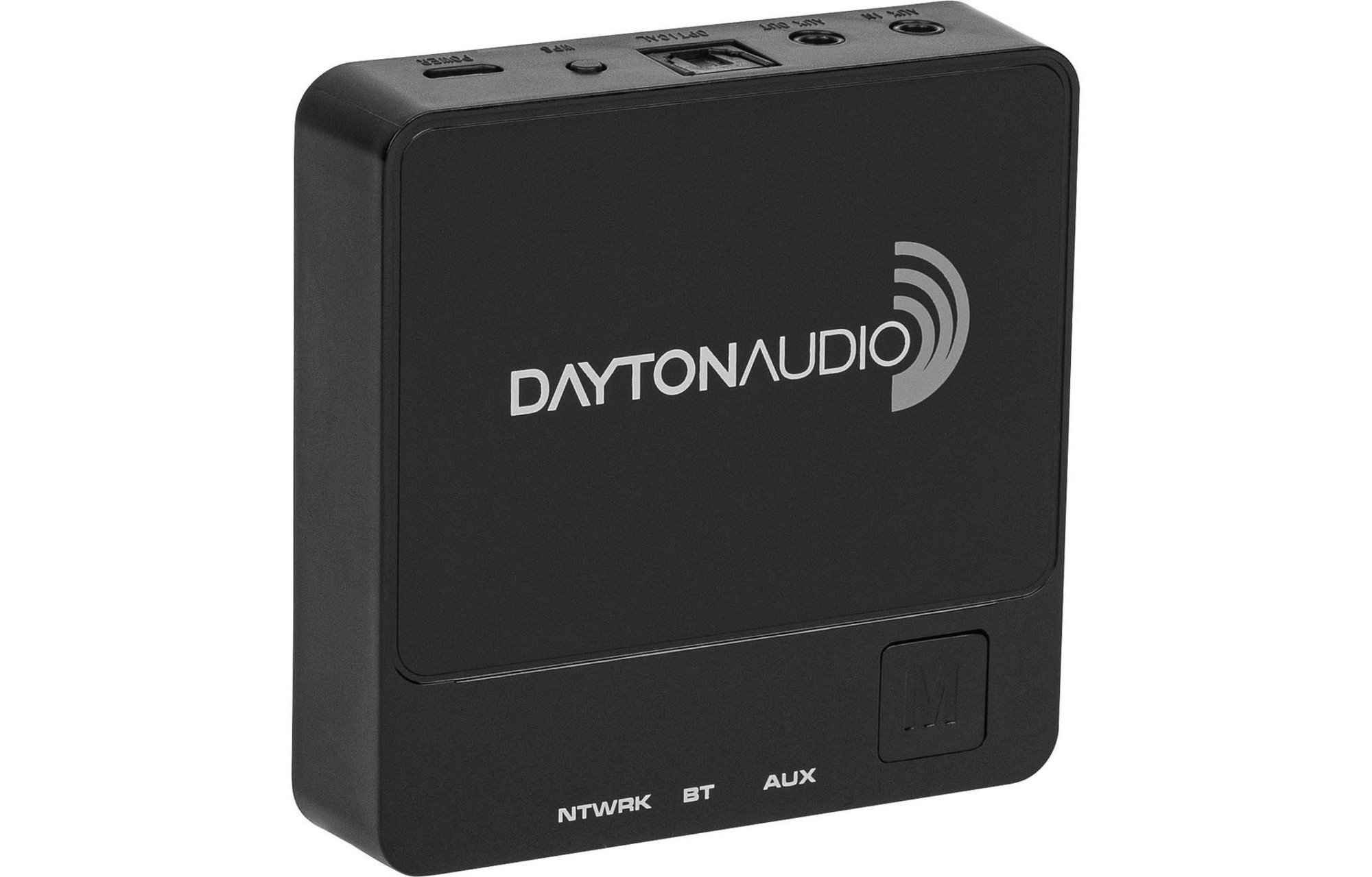 Dayton Audio WBA51 Vezeték nélküli Wi-Fi és Bluetooth audio vevőegység IR távirányítóval