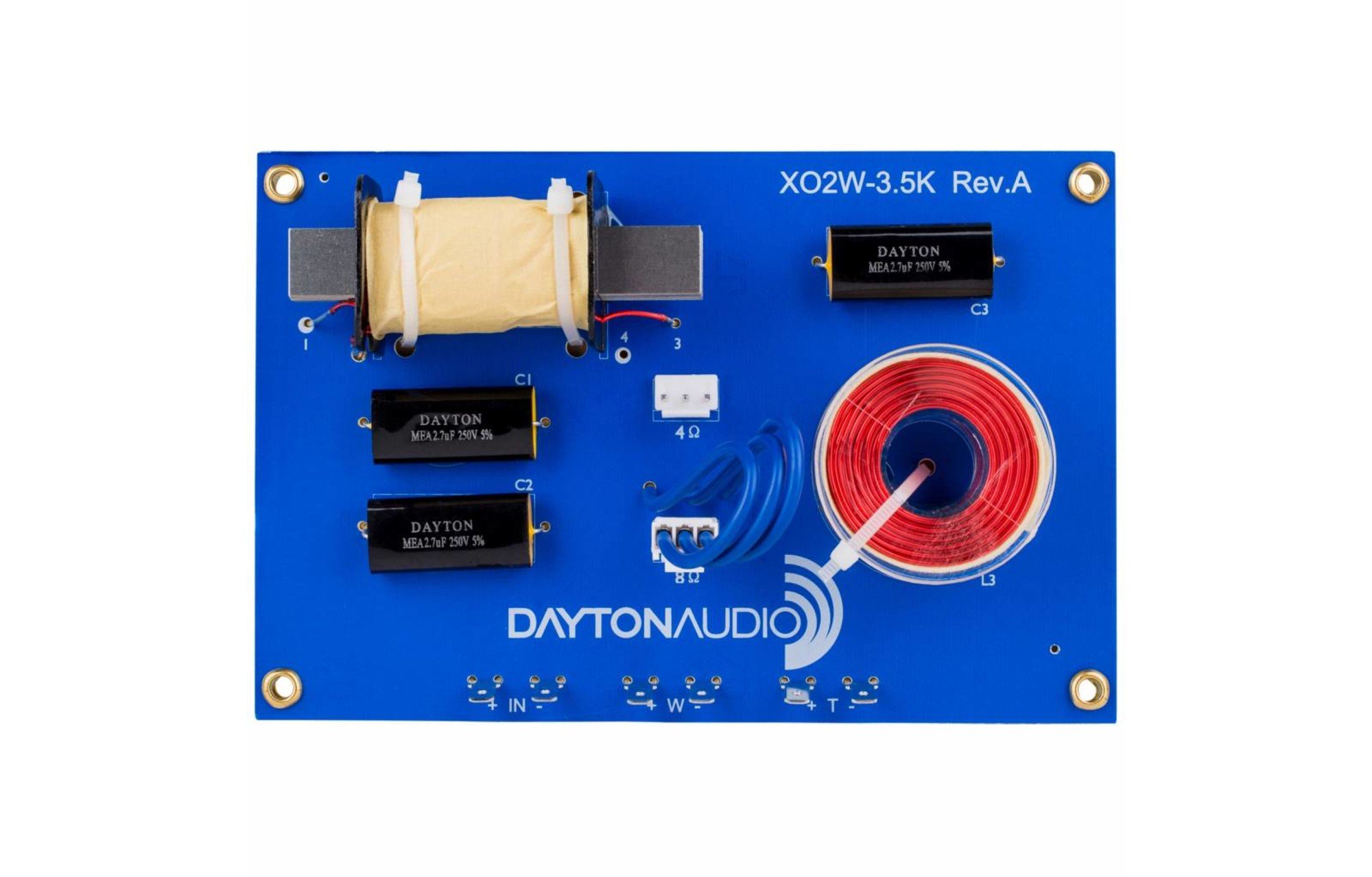 Dayton Audio XO2W-3.5K 2 utas hangváltó 3,500 Hz