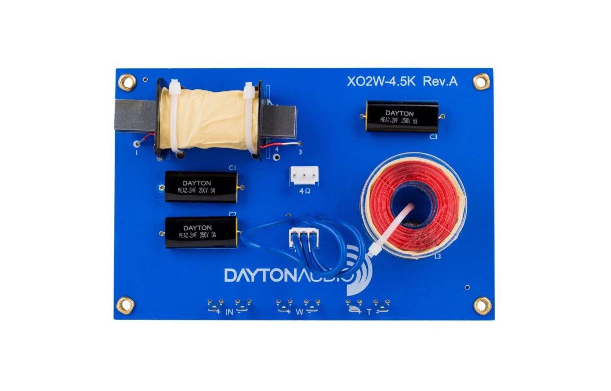 Dayton Audio XO2W-4.5K 2 utas hangváltó 4,500 Hz