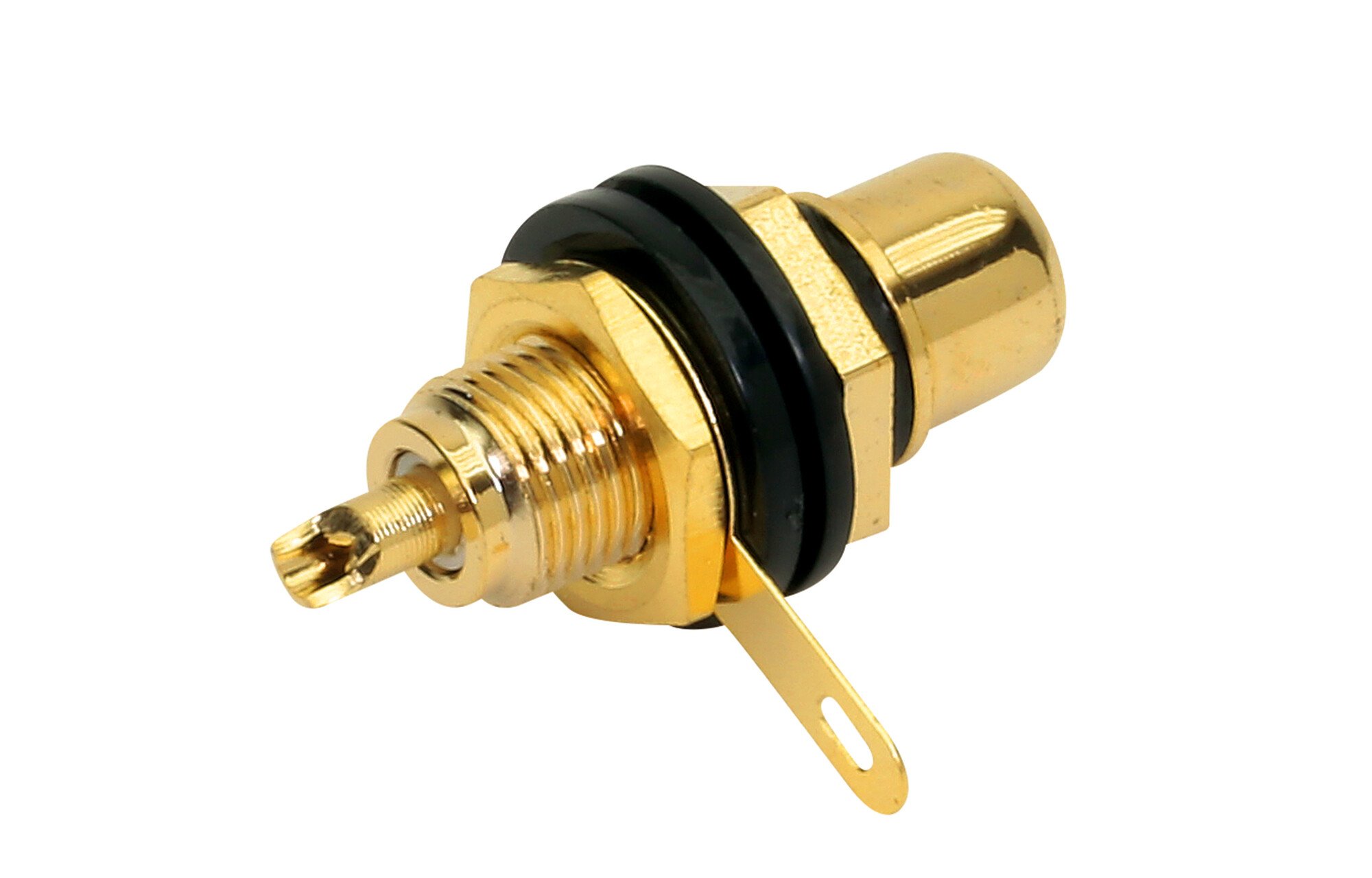 Dynavox Cinch RCA Chassis Mount Fekete