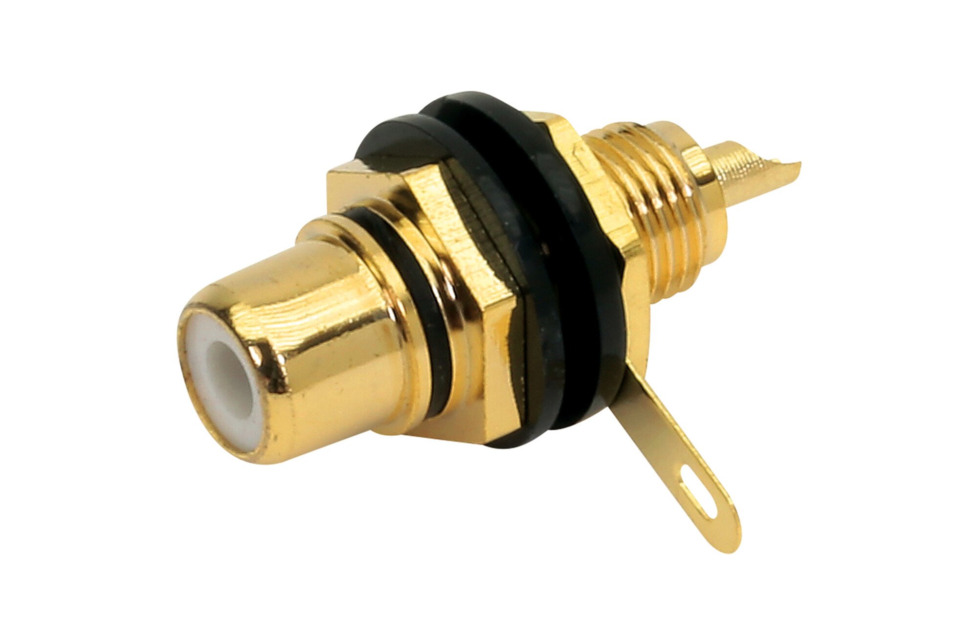 Dynavox Cinch RCA Chassis Mount Fekete