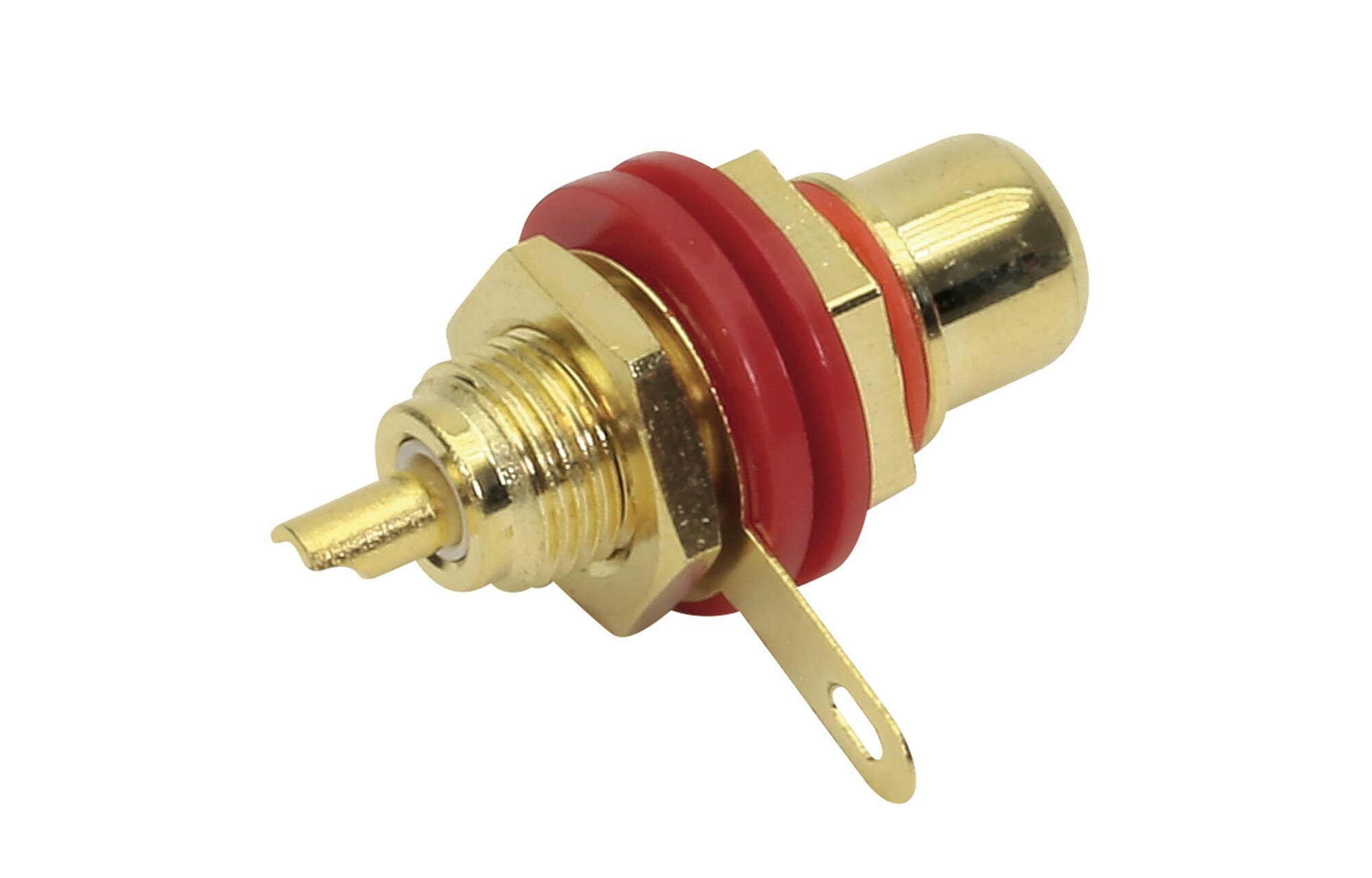 Dynavox Cinch RCA Chassis Mount Red