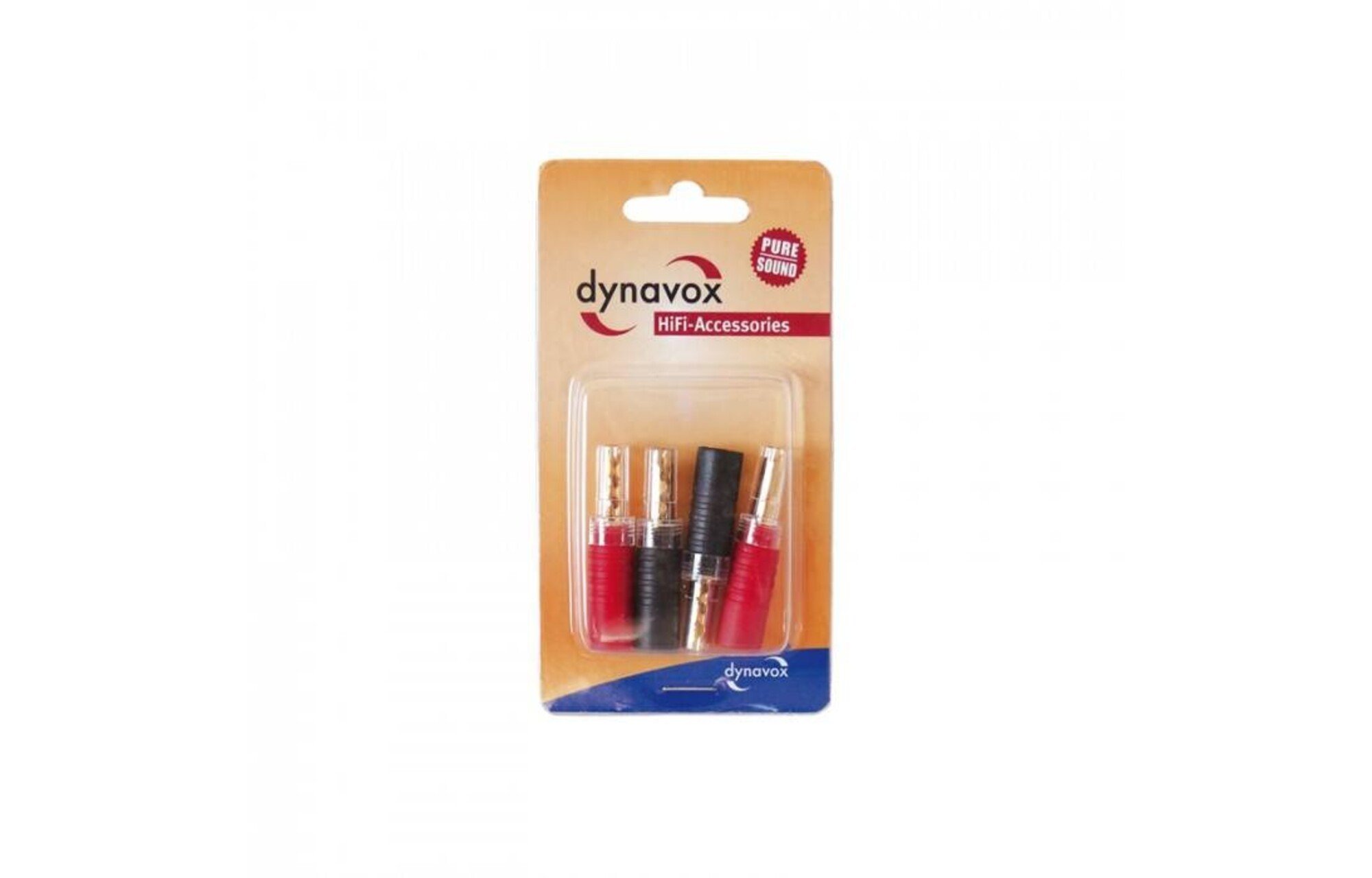 Dynavox BFA stílusú banán dugó 2-pár