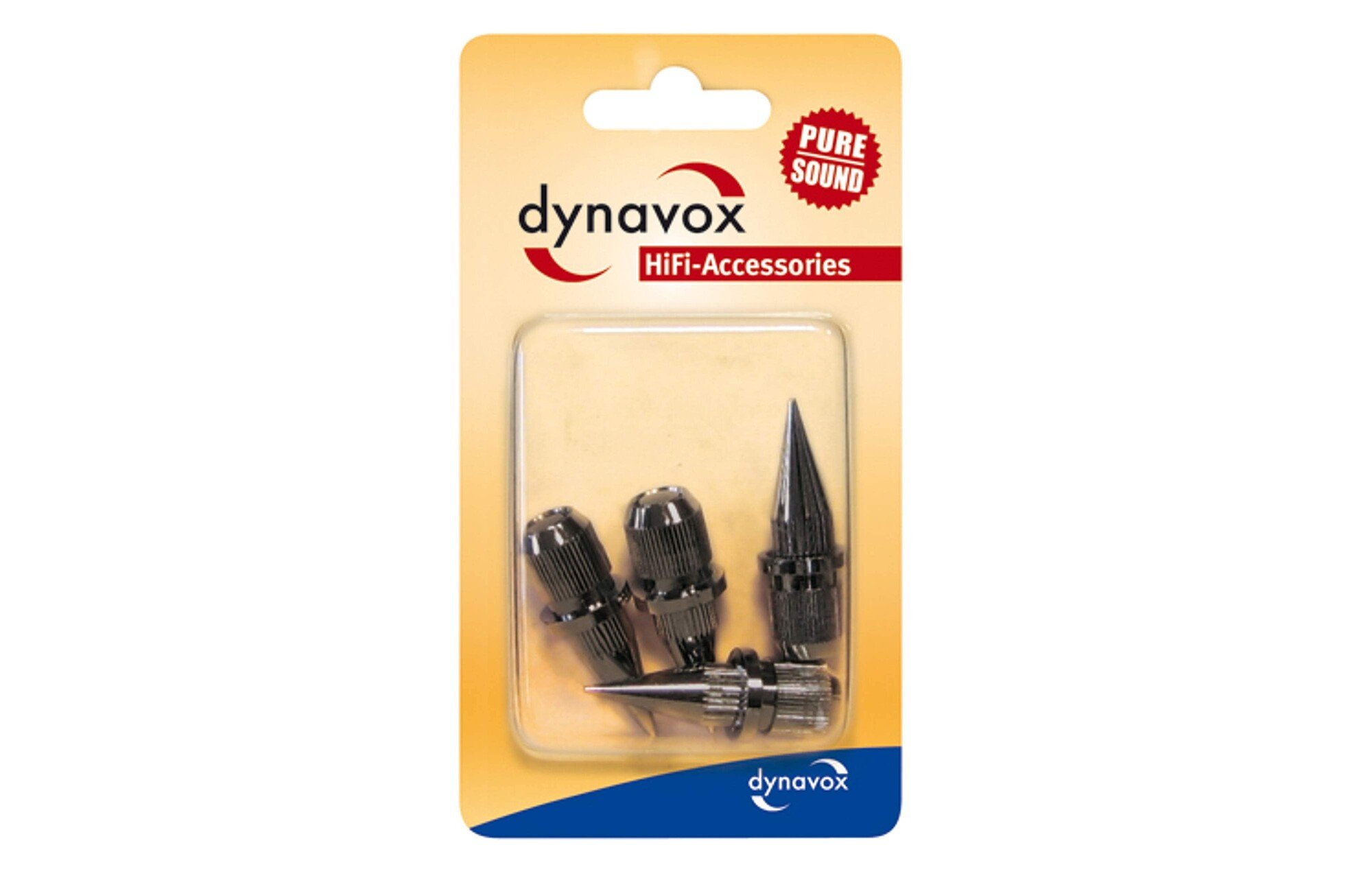 Dynavox Hangfal tüskék fekete 4 db