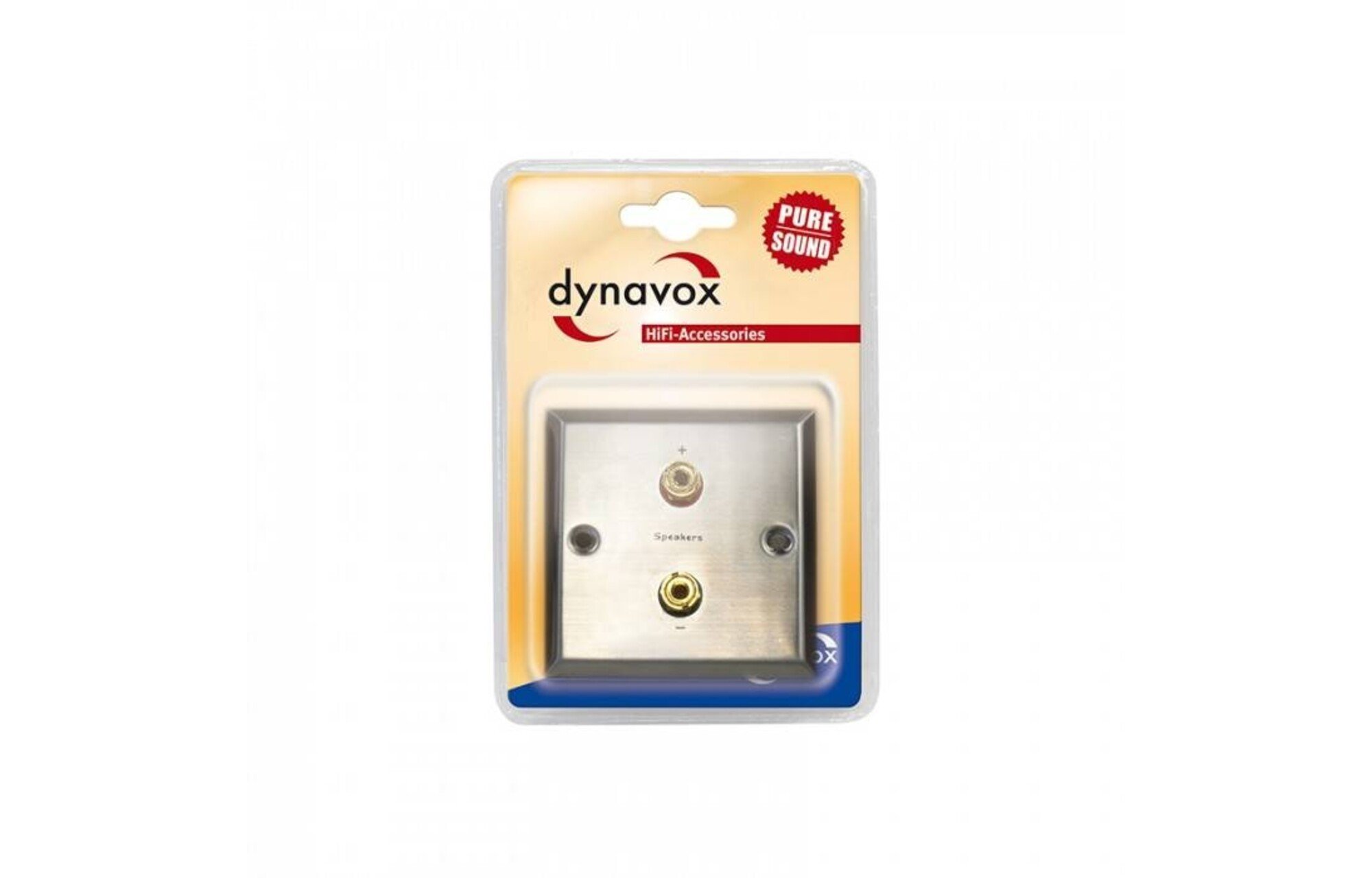 Dynavox Szimpla hangszóró fém falikárpit ezüst
