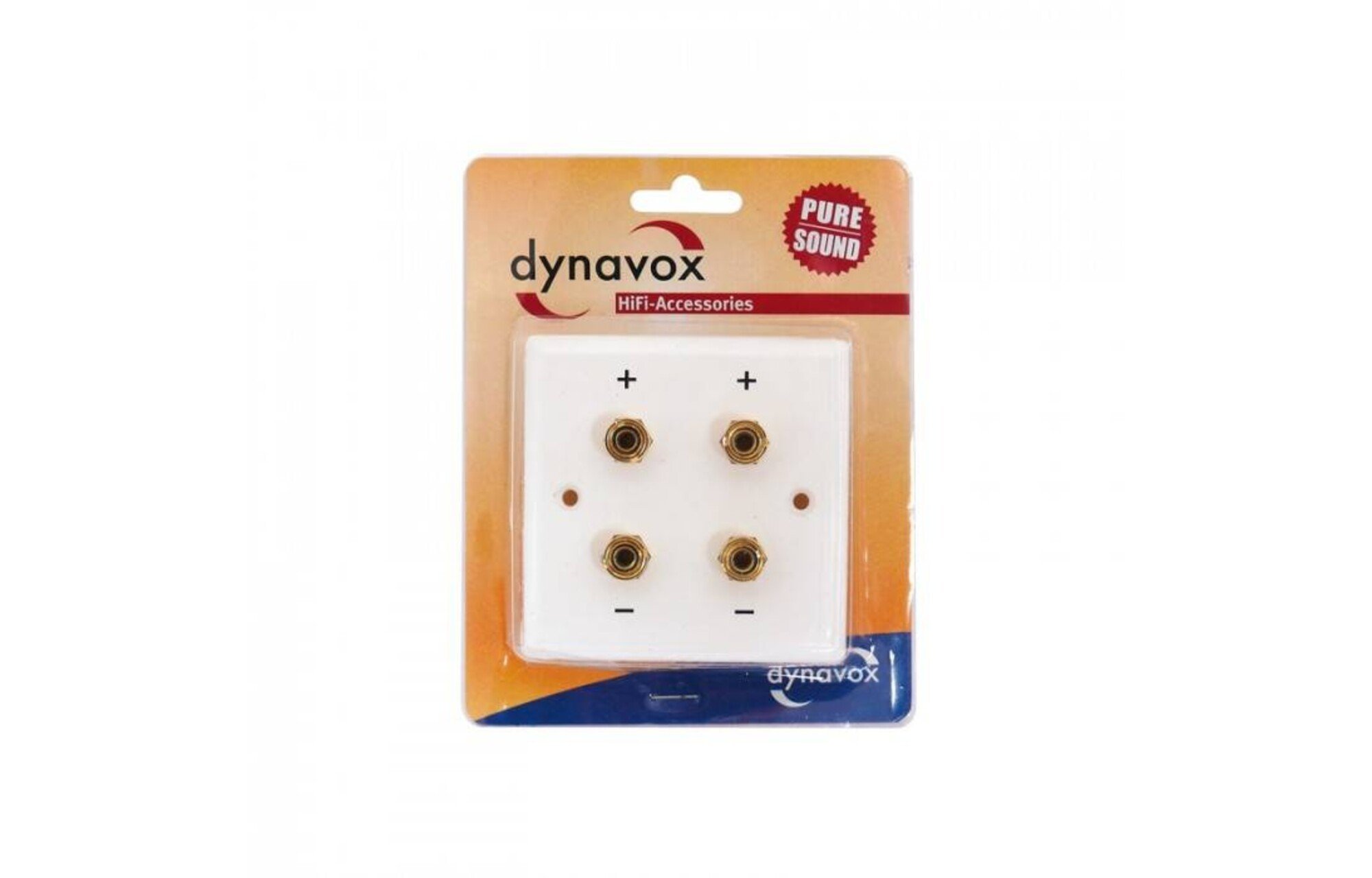 Dynavox Két hangszóró műanyag falvédő fehér