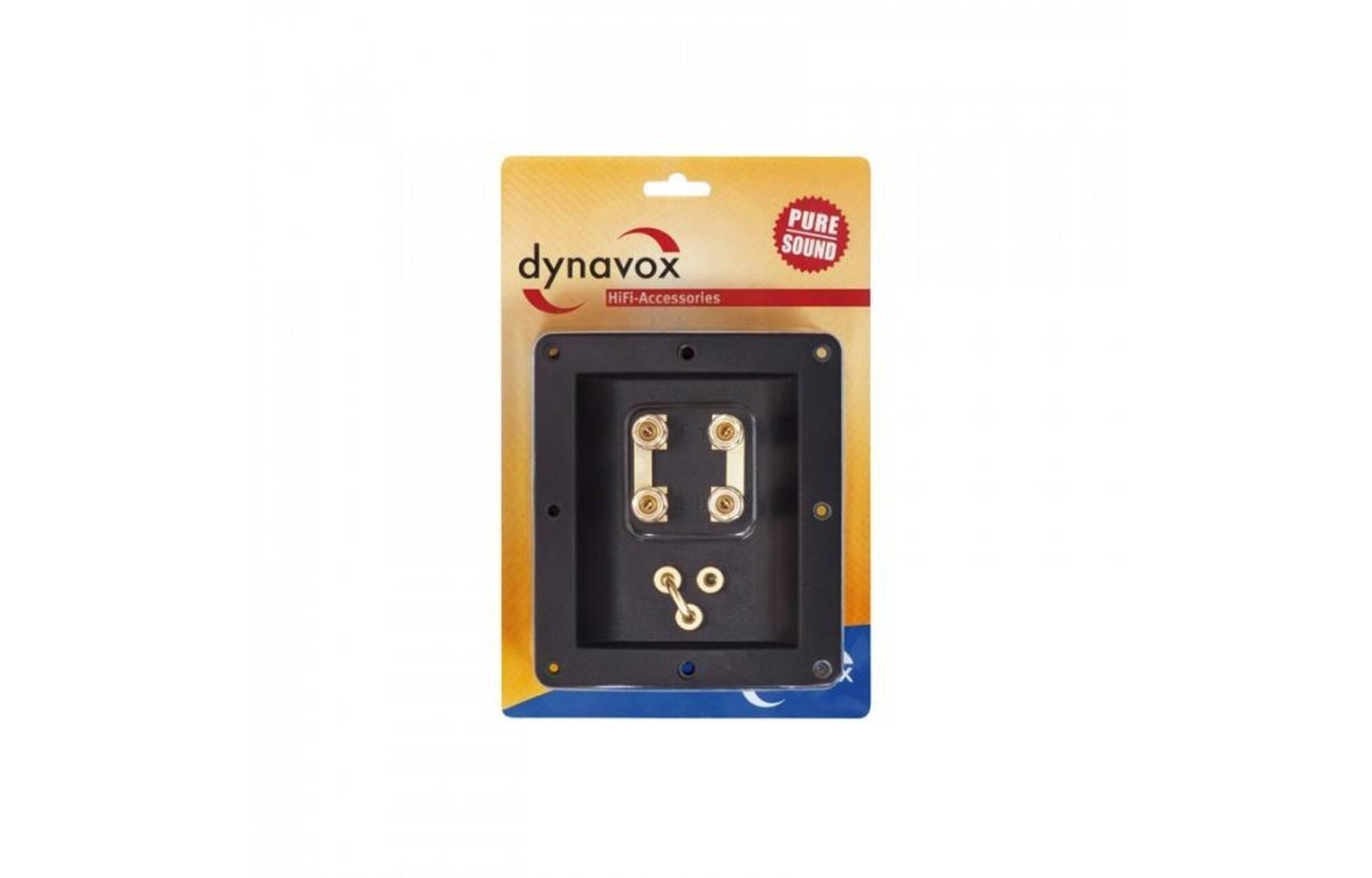 Dynavox Szögletes csatlakozótálca | 150 x 130 mm