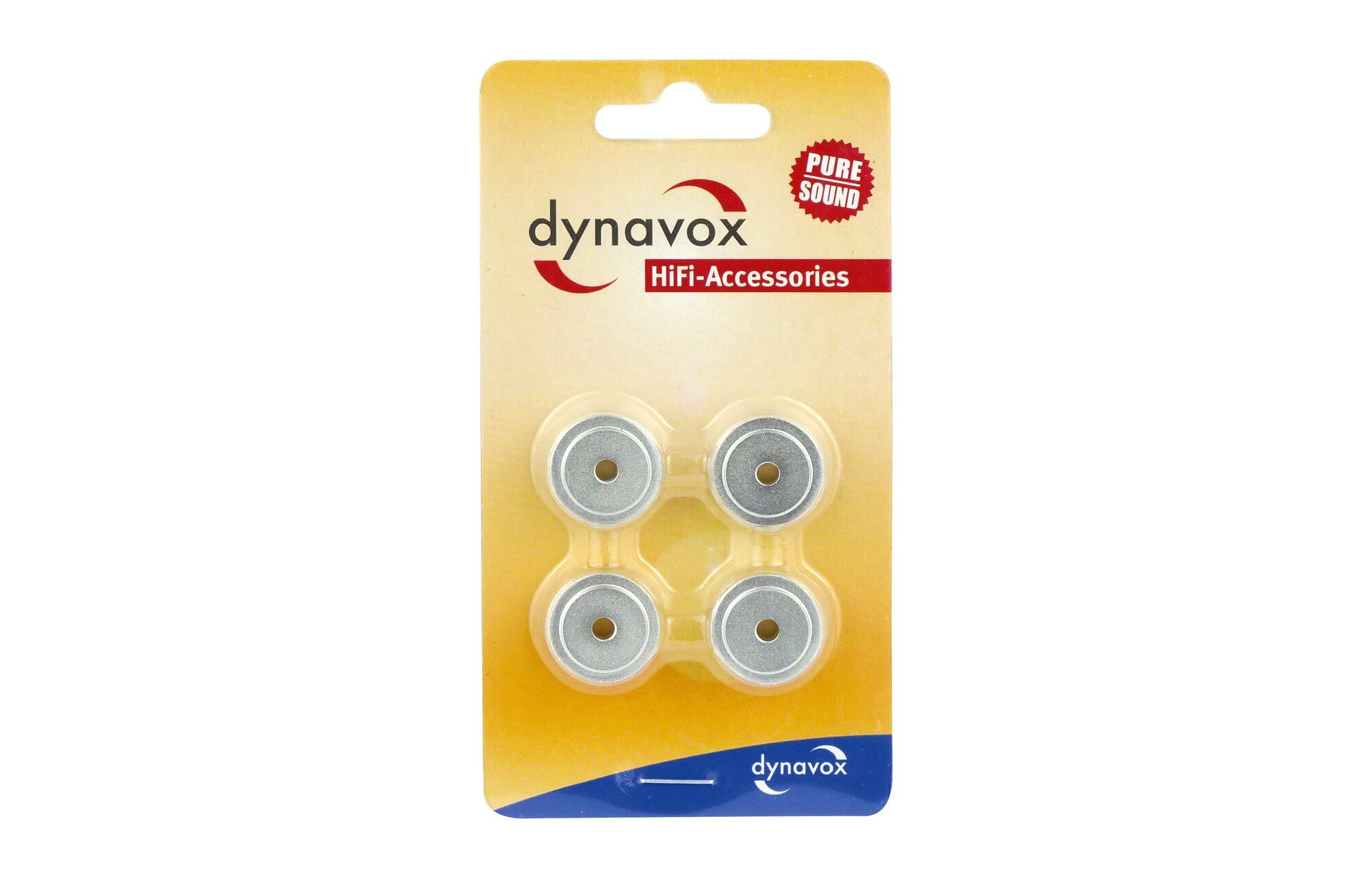 Dynavox Aluminium láb ezüst 4 db