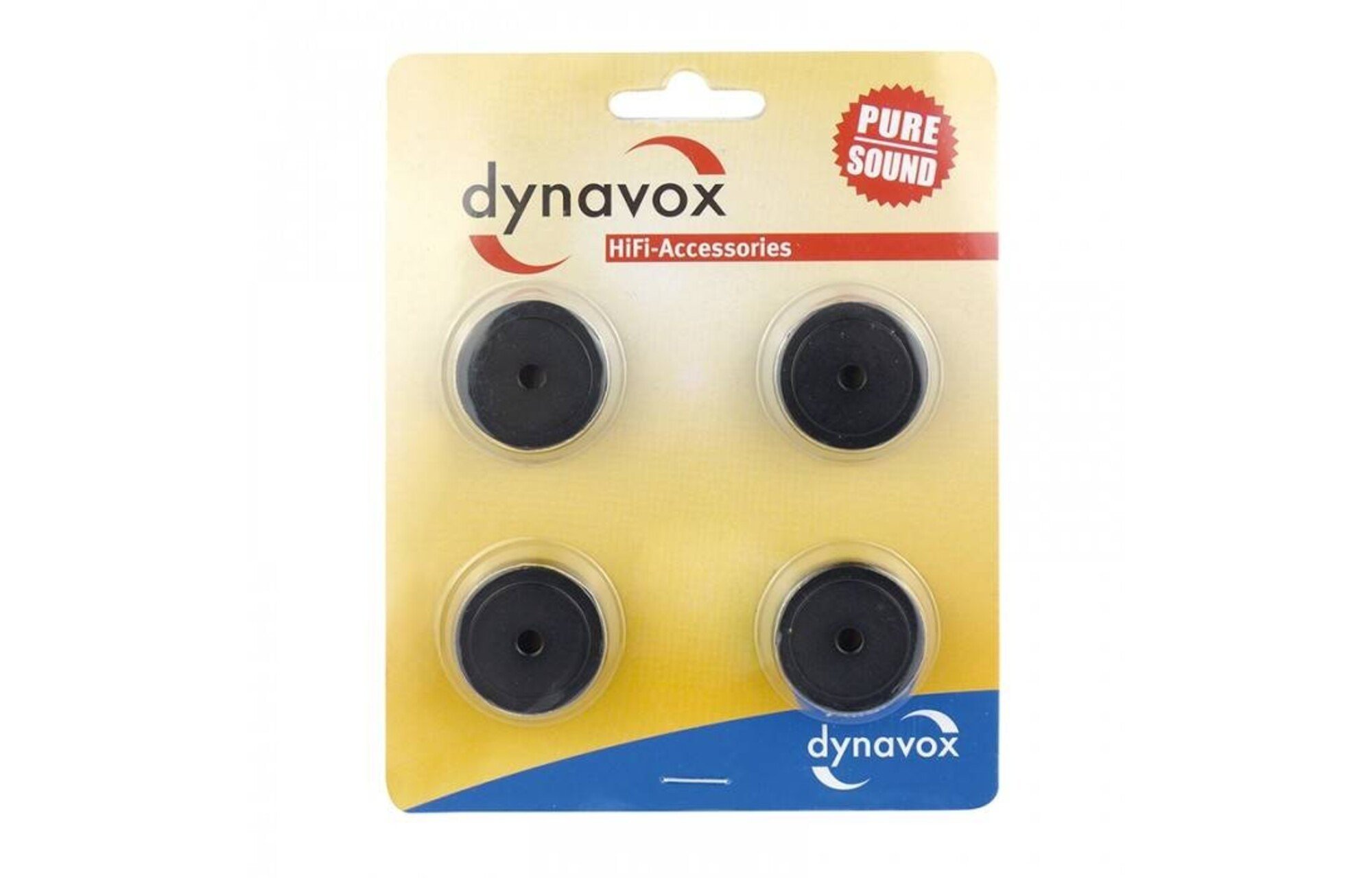 Dynavox Aluminium láb fekete 4 db