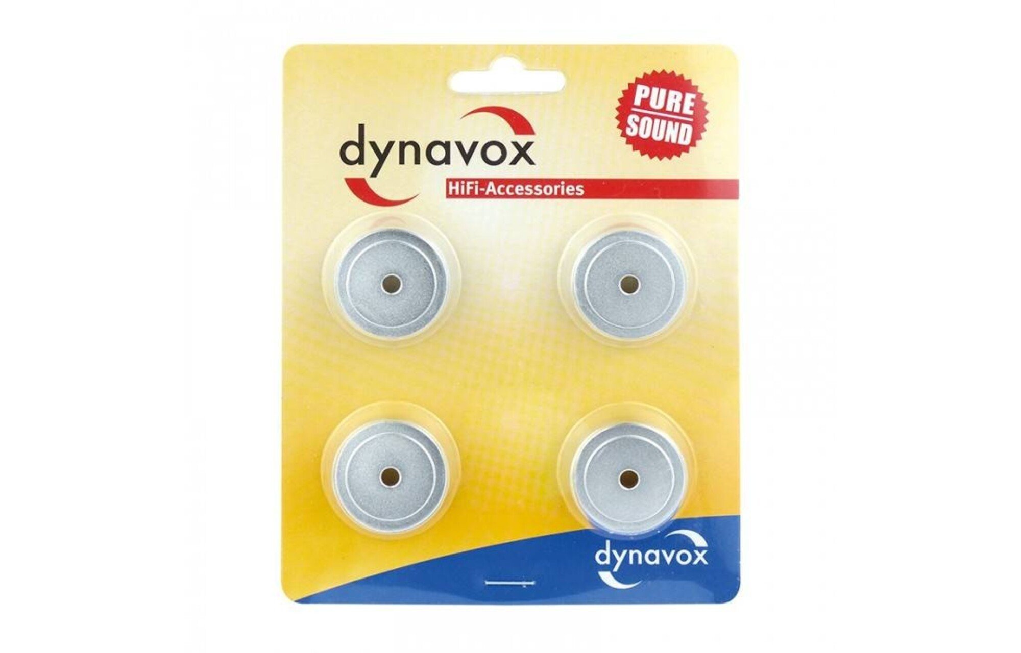 Dynavox Aluminium láb ezüst 4 db