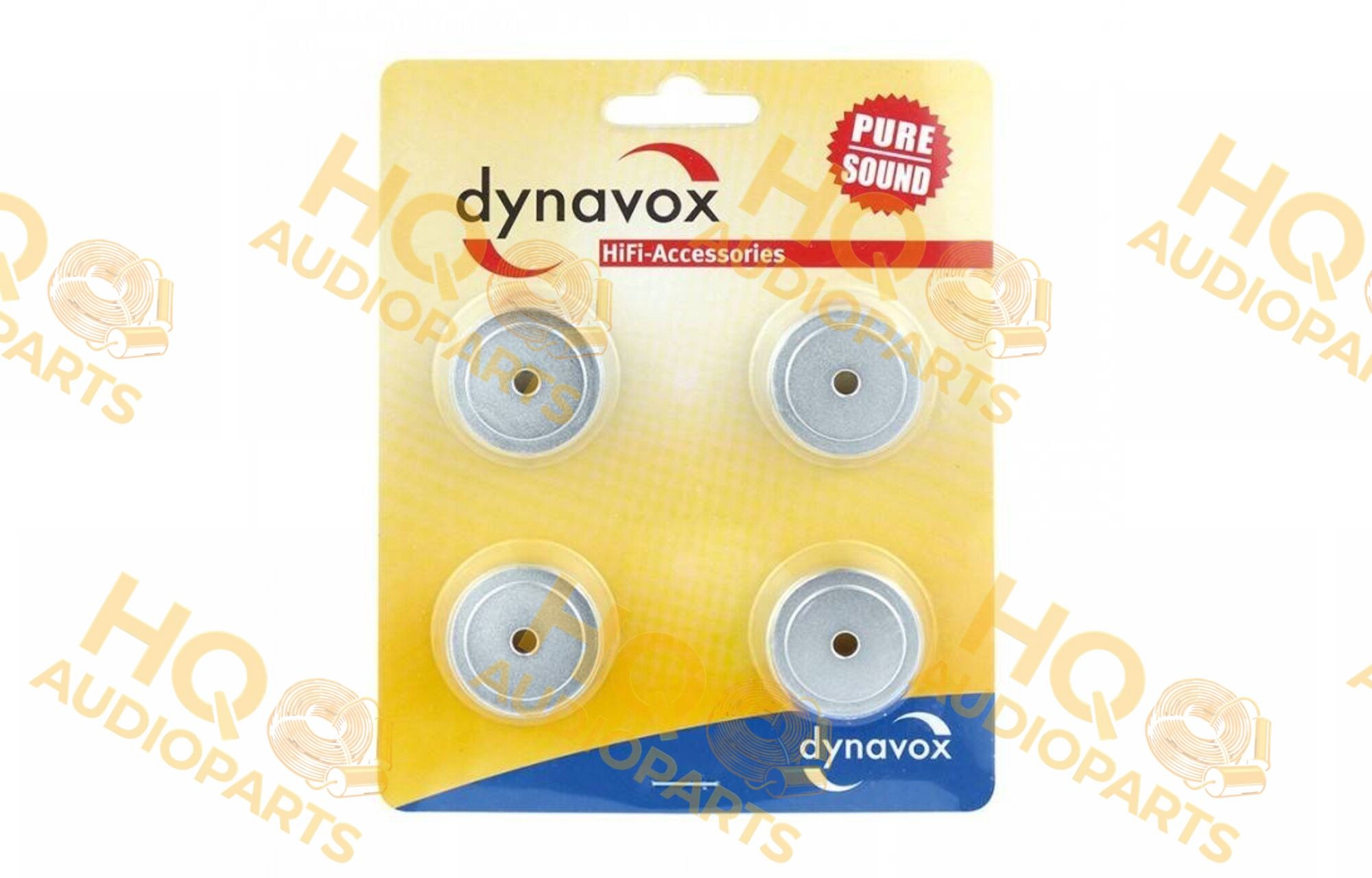 Dynavox Aluminium láb ezüst 4 db | Ø 50 mm