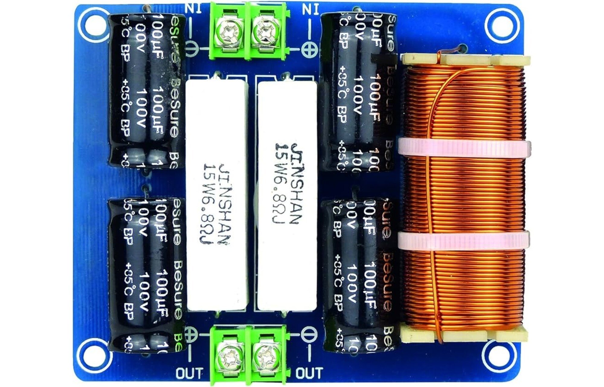 Dynavox Összeszerelt aluláteresztő szűrő 500 Hz 4/8 Ohm