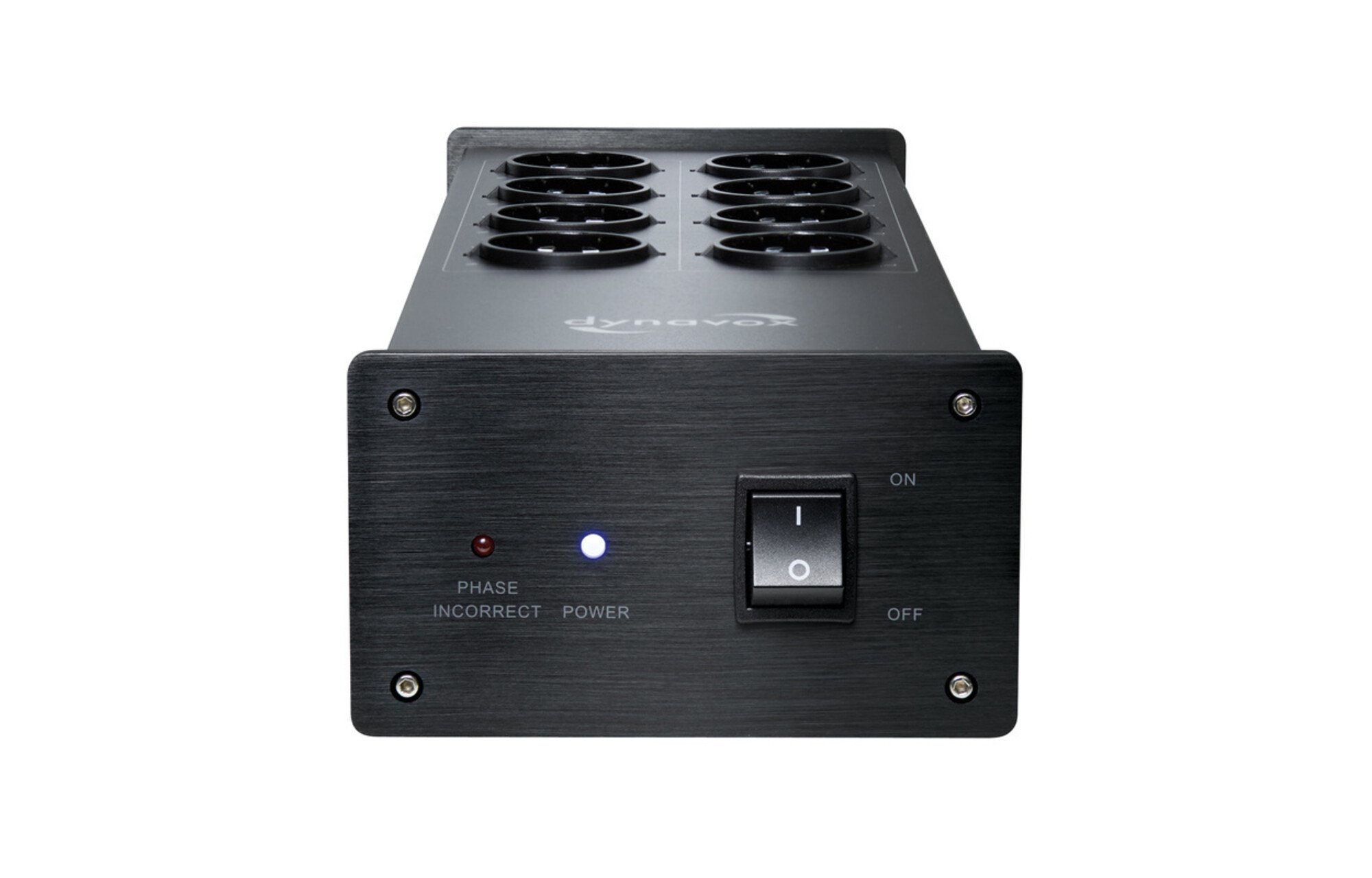Dynavox X4100B fekete Dupla hálózati csatlakozó Hifihez