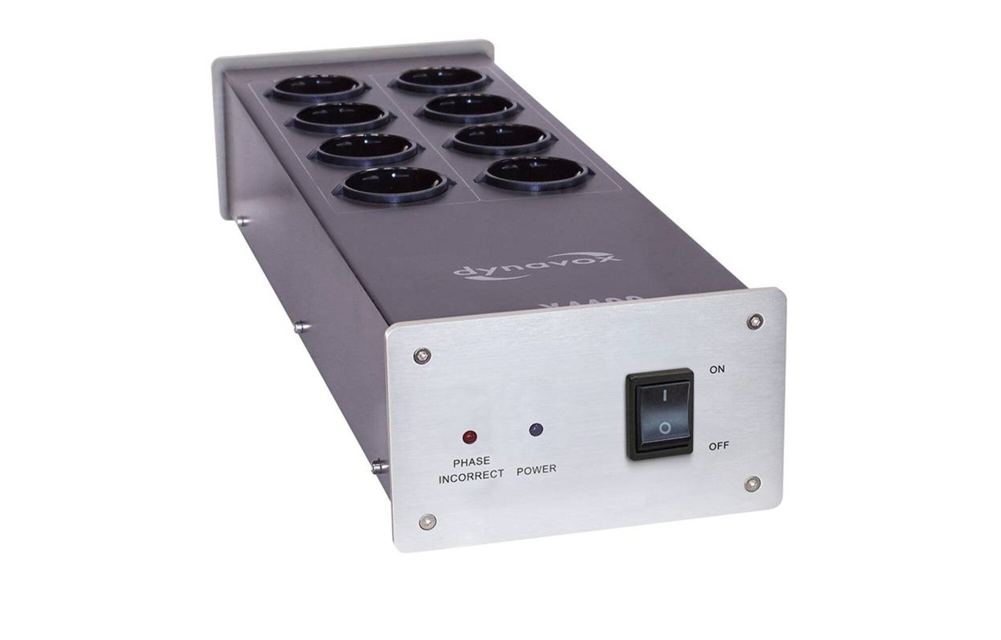 Dynavox X4100S Ezüst dupla hálózati csatlakozó Hifihez