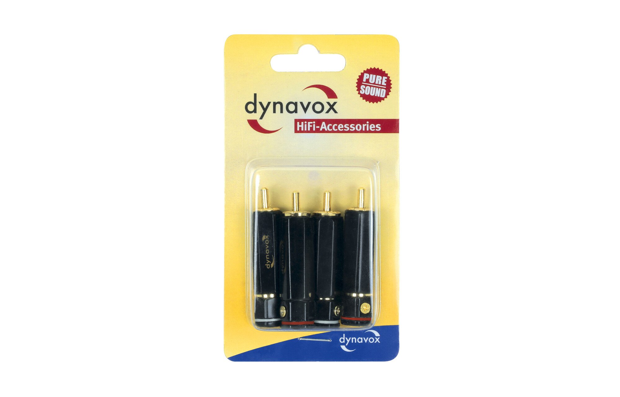 Dynavox High-End RCA csatlakozó 2-pár