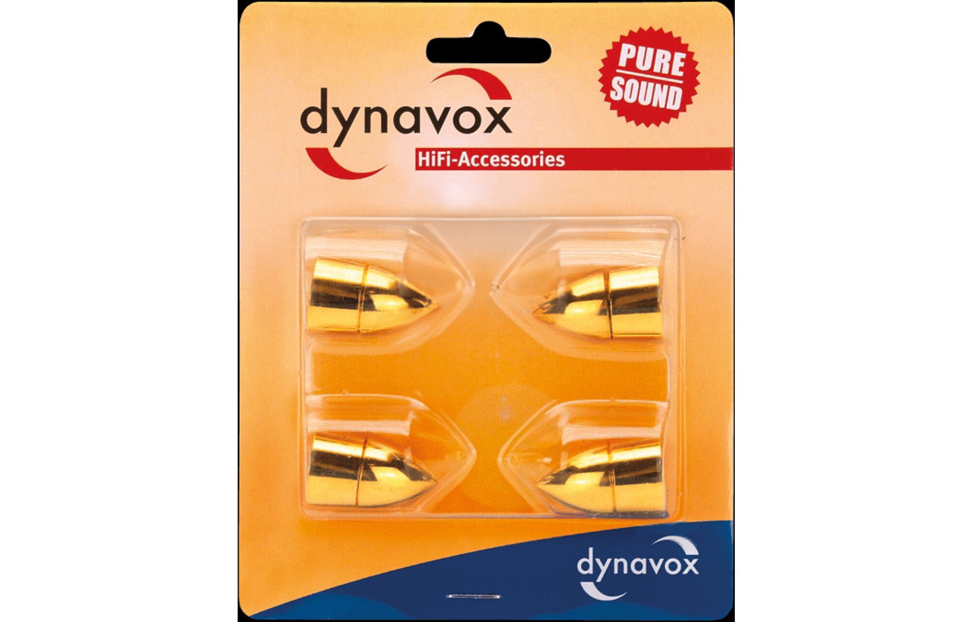Dynavox Hangfal tüskék arany 4 db