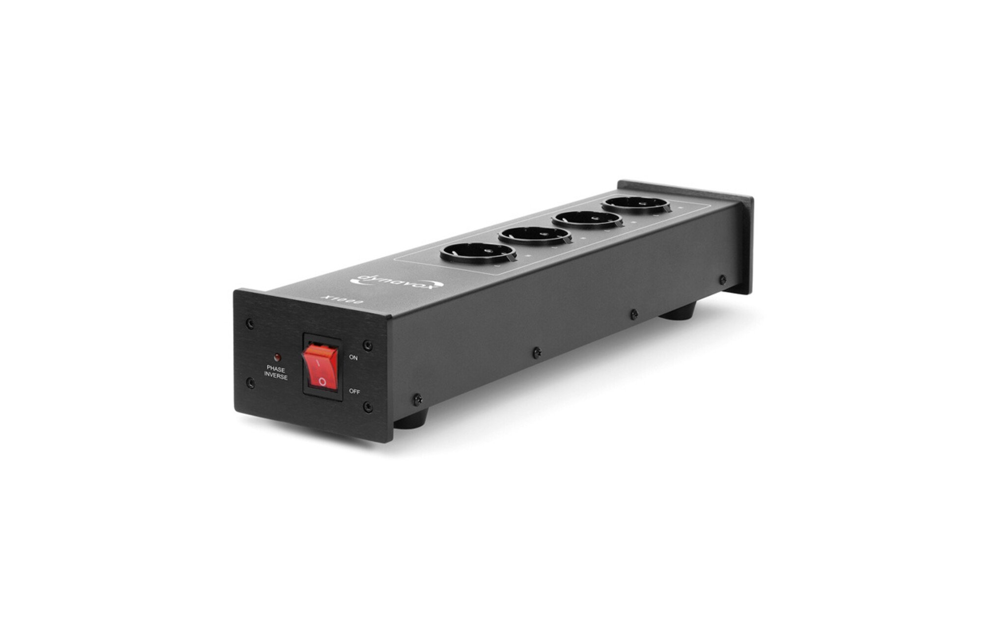 Dynavox X1000B fekete Hálózati elosztó HiFi-hez